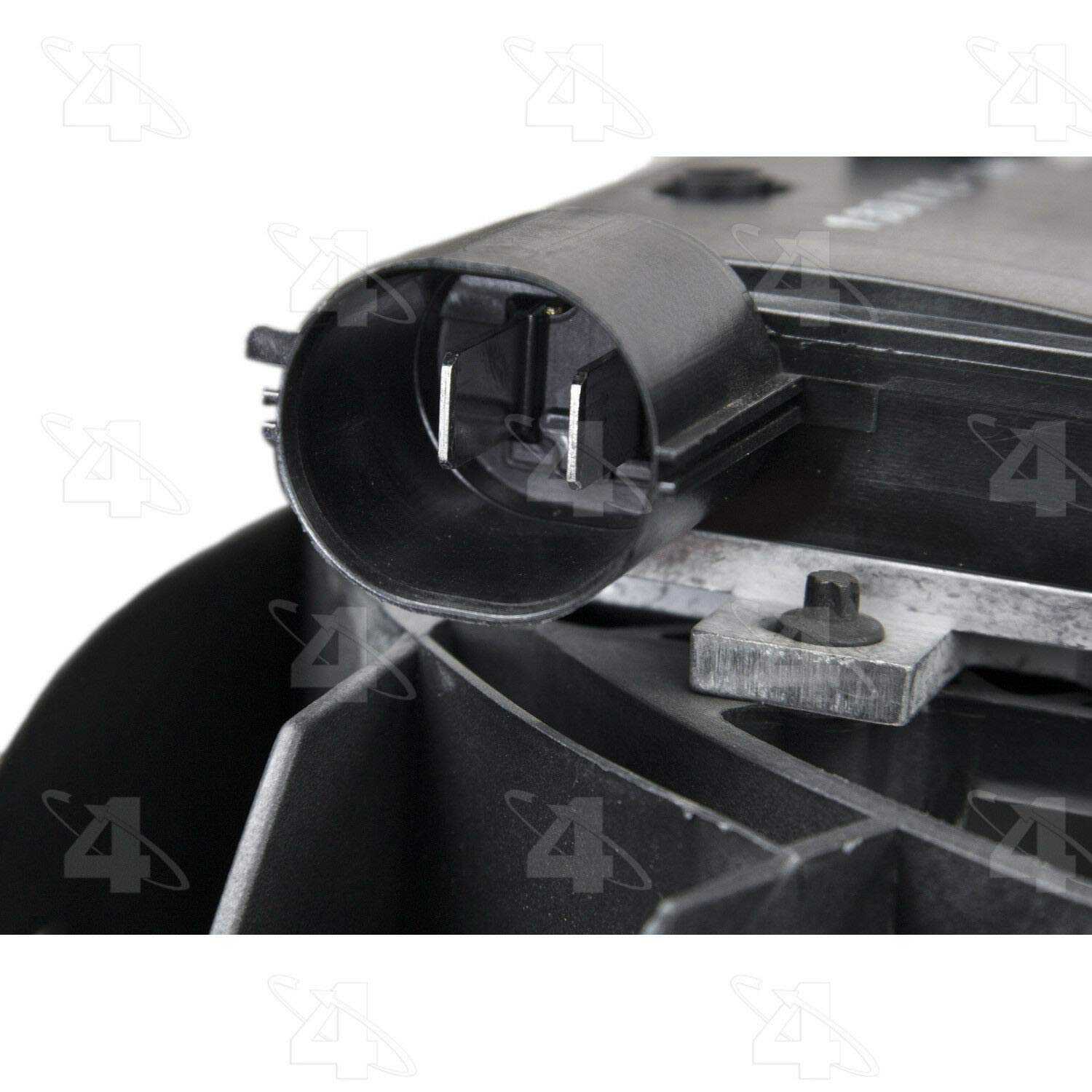 Four Seasons 76228 Radiator/Condenser Fan Motor Assembly - Replacement for AC Cooling System - Perfect for Chevy, GMC, Dodge & Ford Trucks & SUVs - DIY Auto Repair & Maintenance