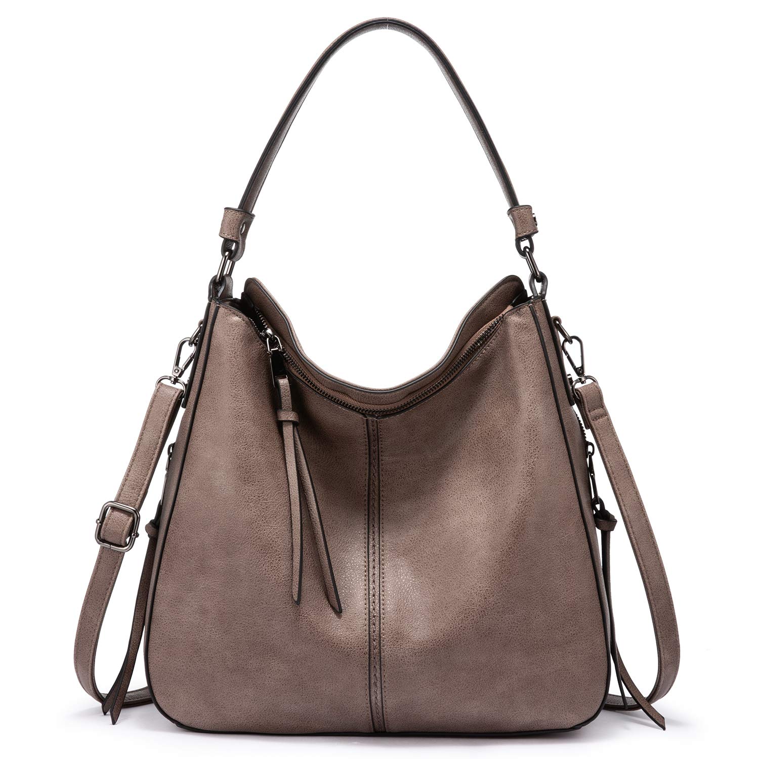Stylish Women's PU Leather Tote Bag - Large Fashion Hobo Shoulder Bag with Adjustable Strap - Perfect for Work, Travel & Everyday Use