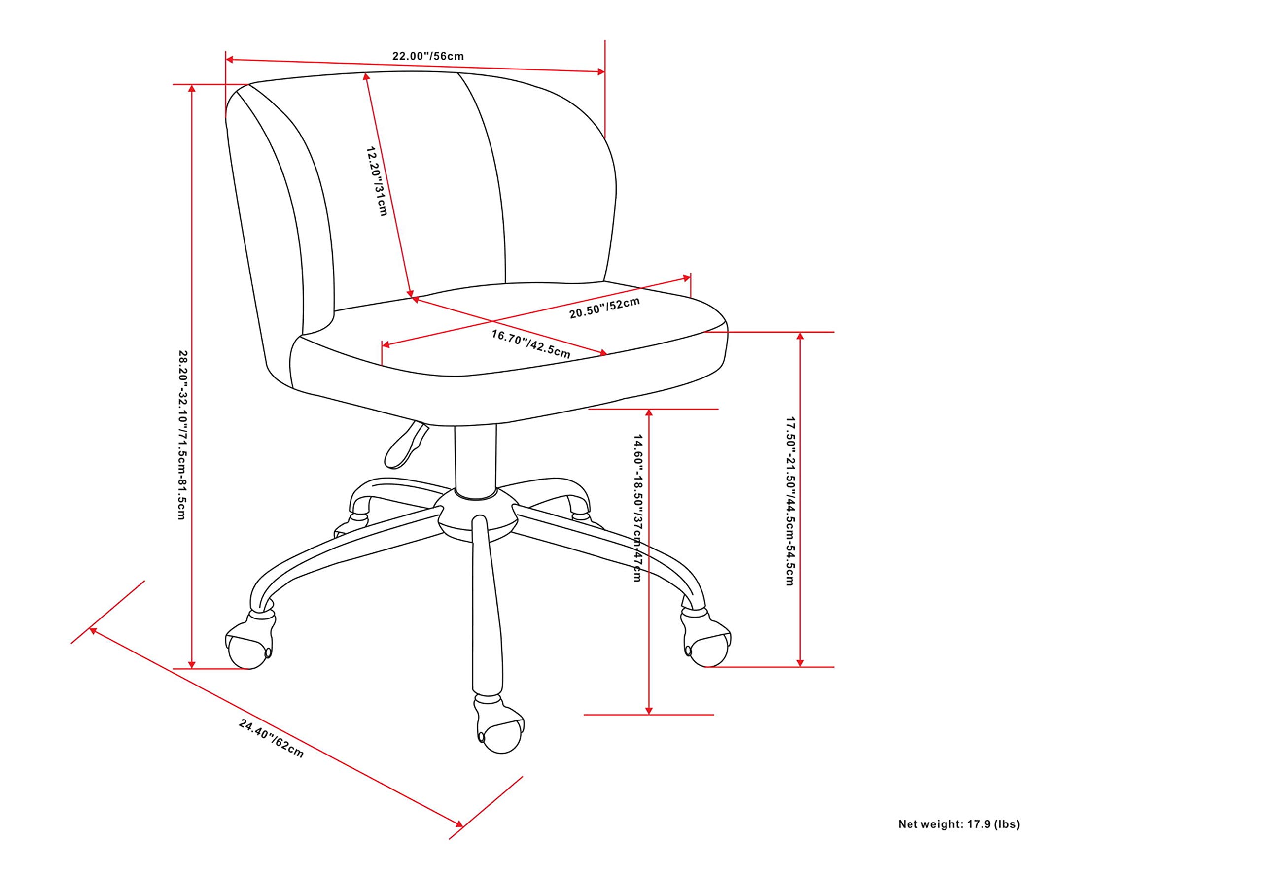 SIMPLIHOME Sheehan Swivel Adjustable Executive Office Chair - Distressed Black Faux Leather Ergonomic Desk Chair for Home Office, Study & Workspace - Modern Computer Chair with Lumbar Support for Long Working Hours