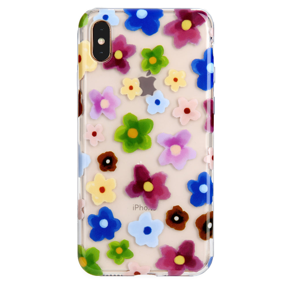 Flower Power iPhone Case - Vibrant Floral Design Protective Cover for iPhone 12/13/14/15 Pro Max - Perfect for Spring, Summer & Boho Style Lovers