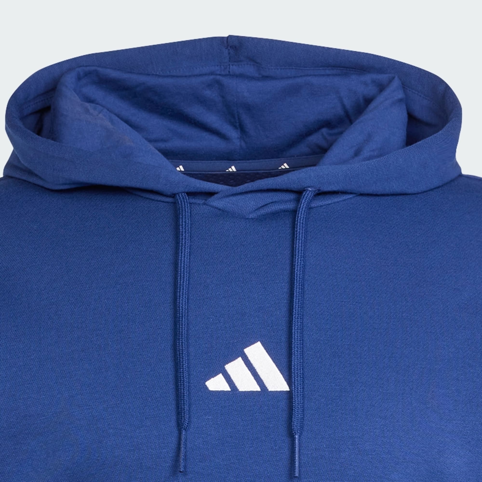 Adidas Men's Feelcozy Fleece Hoodie - Navy Blue | Warm & Comfortable Pullover for Casual Wear, Gym, and Outdoor Activities