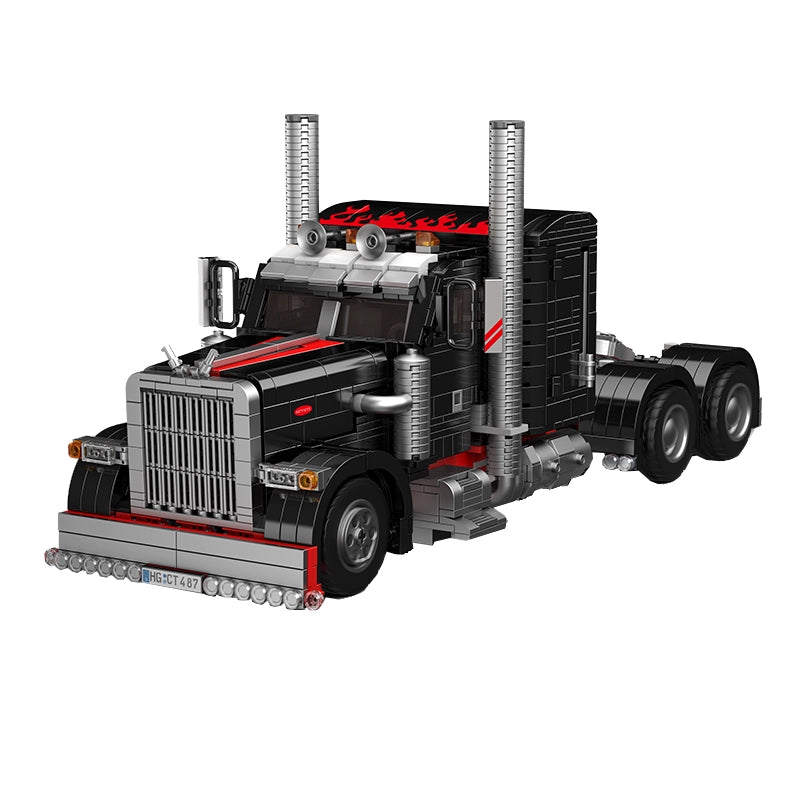 Mouldking 10037 American Style Truck Building Blocks Set - 1797pcs DIY Model Kit for Adults & Kids, Perfect for Creative Play, STEM Learning, and Home Decoration