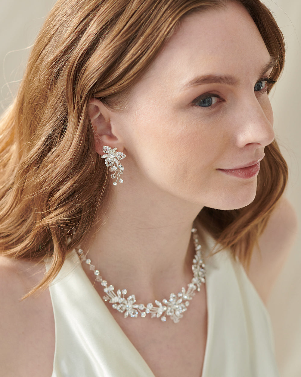 Elegant Melrose Jewelry Set for Women - Necklace, Earrings & Bracelet Gift Set - Perfect for Weddings, Parties & Special Occasions
