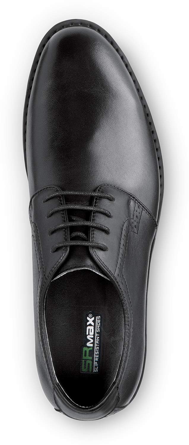 SR Max Beaufort Men's Slip-Resistant Soft Toe Dress Work Shoes - Comfortable & Durable for Office, Business Casual & Professional Work Environments