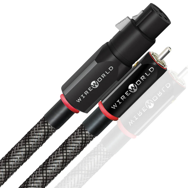 Wireworld Silver Eclipse™ 10 High-End Audio Interconnect Cable - Premium RCA Cables for Home Theater, Hi-Fi Systems & Audiophile Equipment