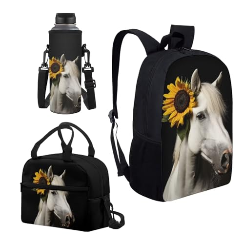 White Horse Sunflowers