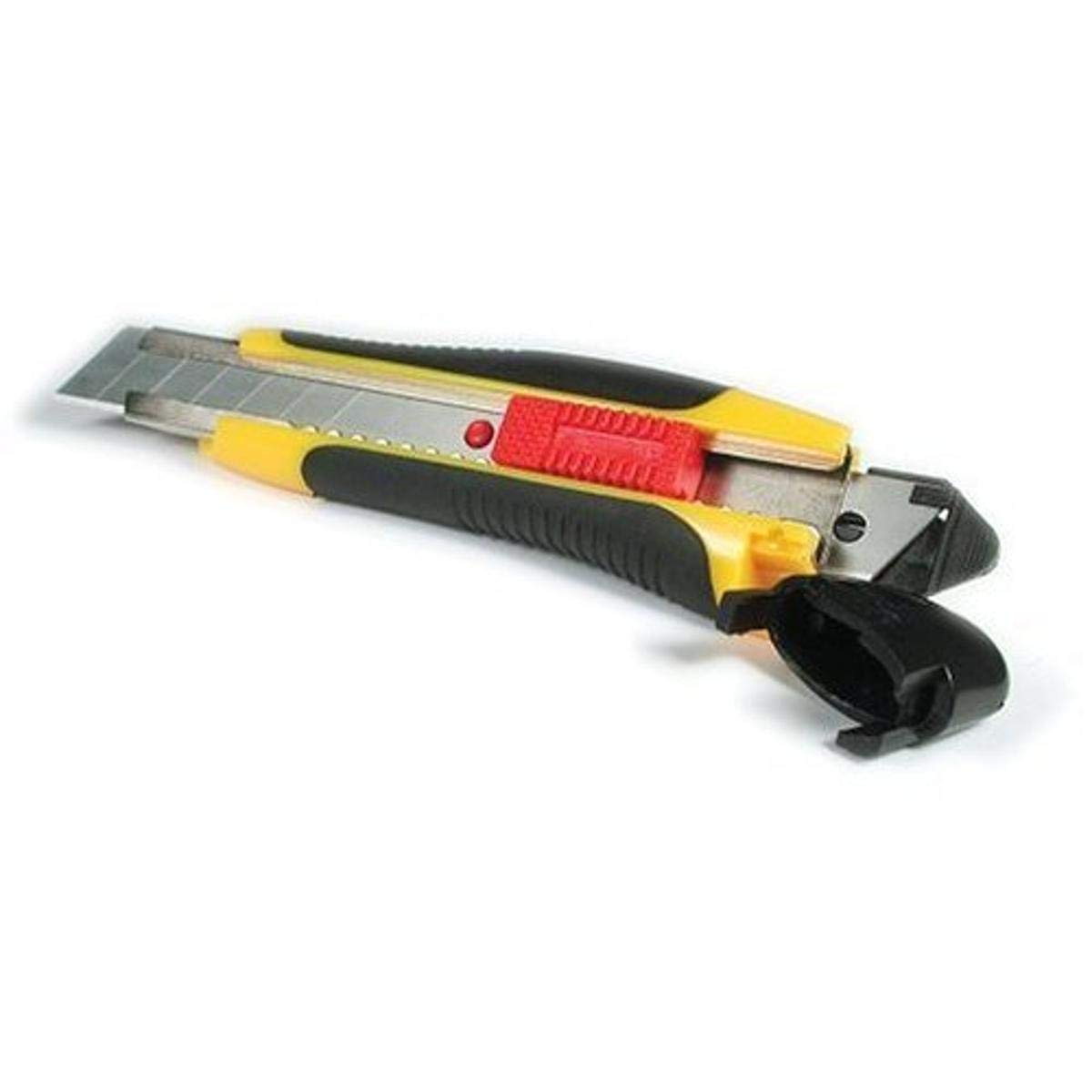 FastCap Triblade Utility Knife - 3-in-1 Retractable Razor Knife for Cutting Boxes, Carpentry & DIY Projects - Heavy Duty Safety Cutter for Home, Office & Construction Use