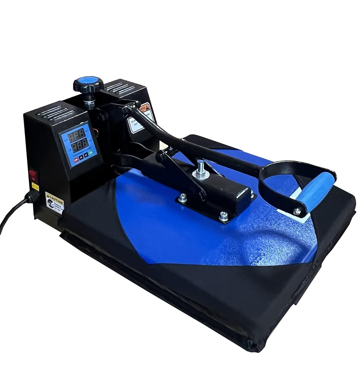 Fancierstudio DG Heat Press 15x15 Inch Sublimation Heat Transfer Machine with Slide Out Lower Platen (Max 5.5 Inch) - Perfect for T-Shirts, Mugs, Hats & DIY Crafts