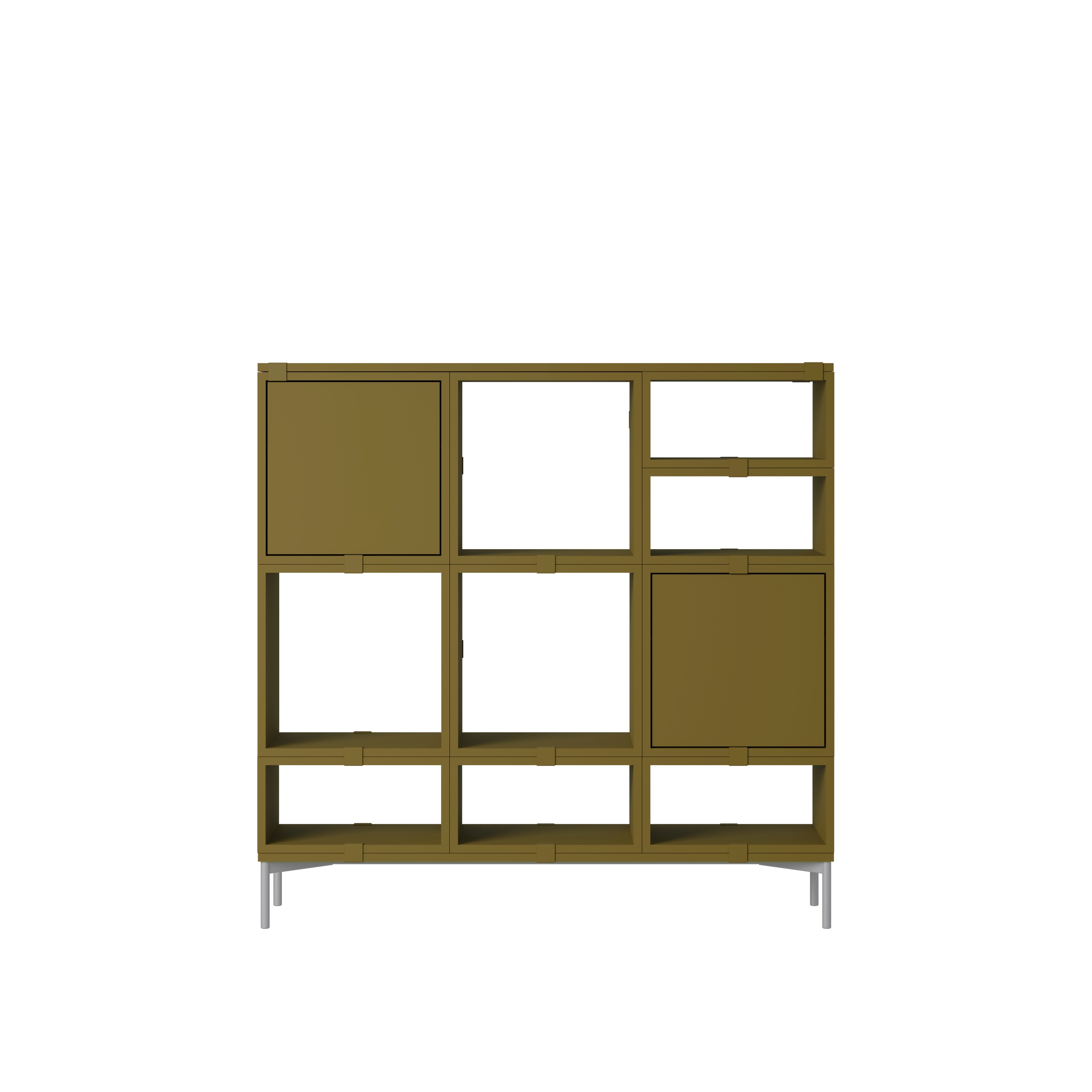 Stacked Storage Organizer for Hallway - Space Saving Entryway Shelf with Multiple Bins - Perfect for Shoes, Hats, and Home Organization Accessories