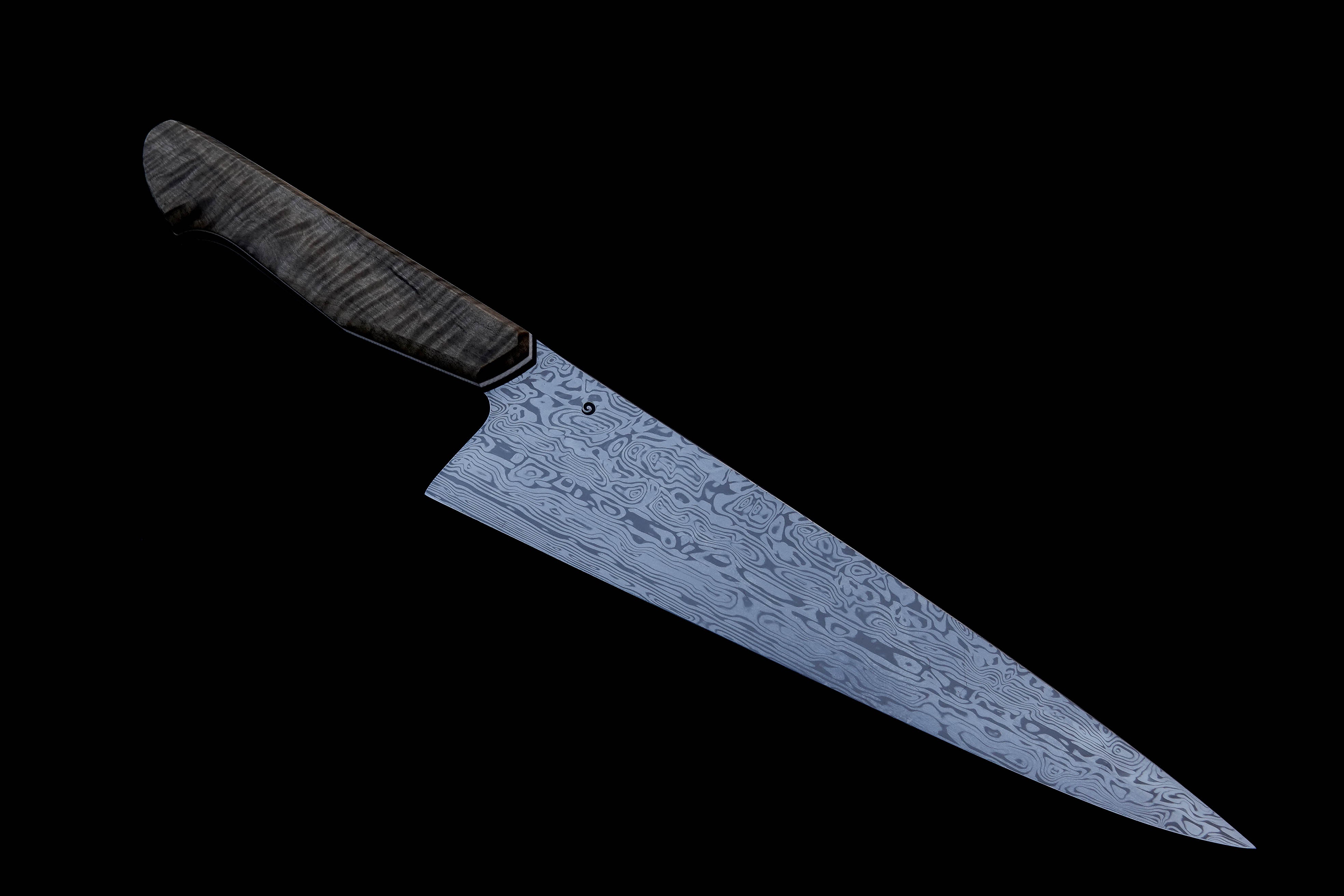 Premium 235mm Alex Horn Gyuto Knife - High-Quality Damasteel Blade for Professional Chefs & Home Cooking - Perfect for Slicing, Dicing & Precision Cutting