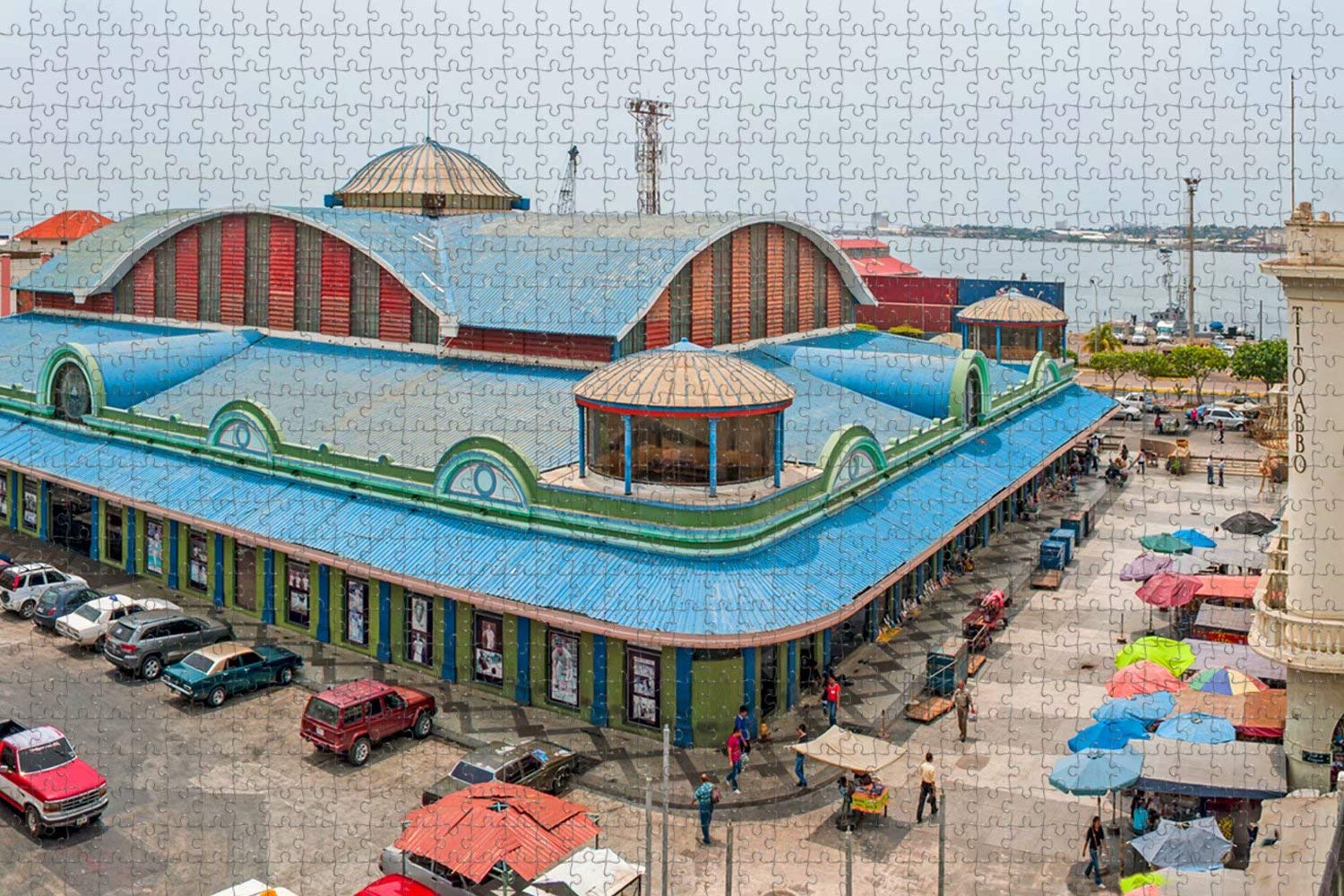 1000 Piece Wooden Jigsaw Puzzle - Venezuela Art Center Maracaibo Scenery for Adults | Travel Souvenir & Home Decor | Perfect for Relaxation, Family Game Night & Stress Relief