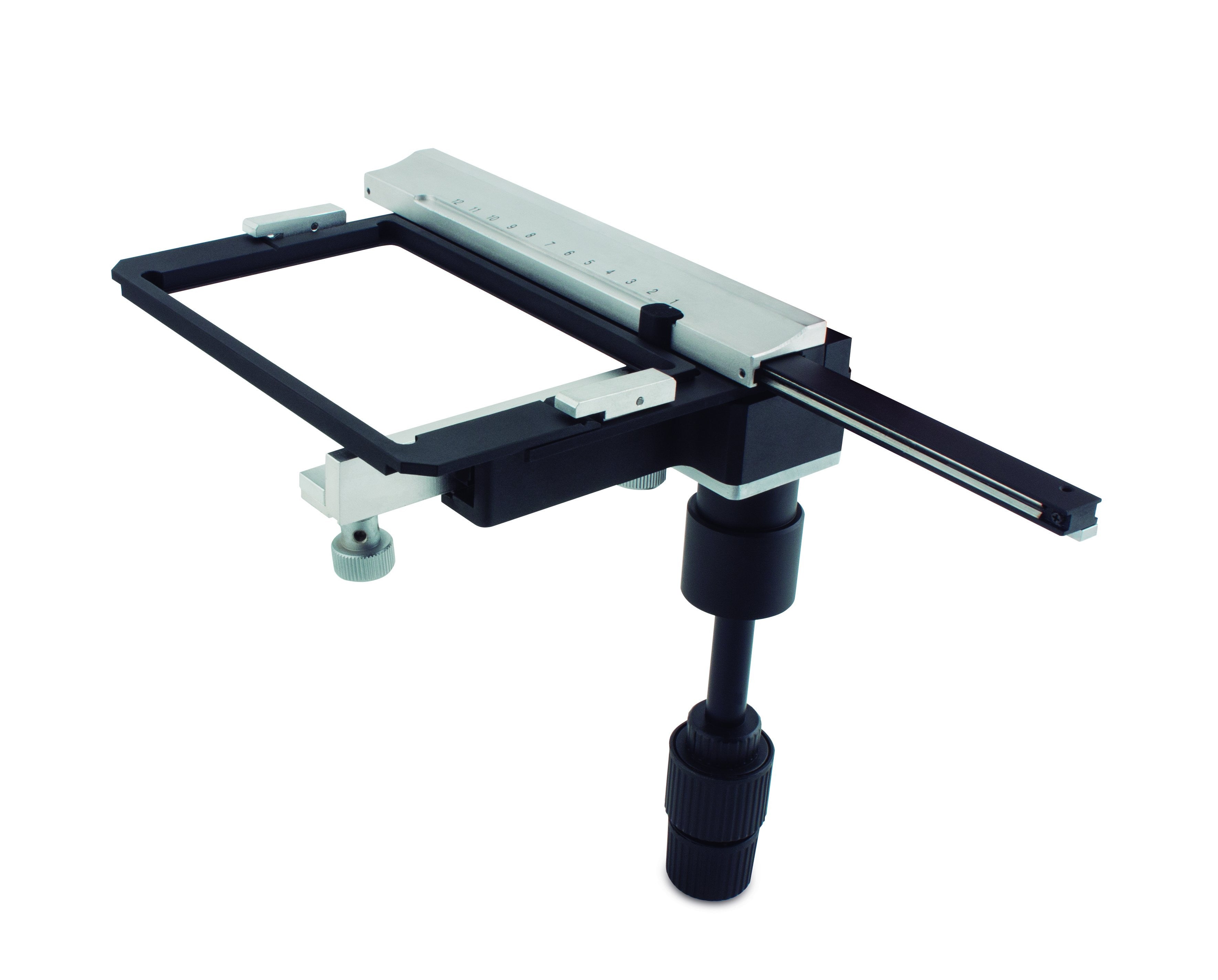 Universal Attachable Mechanical Stage with Well Plate Holders - Precision Lab Equipment for Microscopes | Ideal for Cell Culture, Pathology & Research Labs (1101000200011)