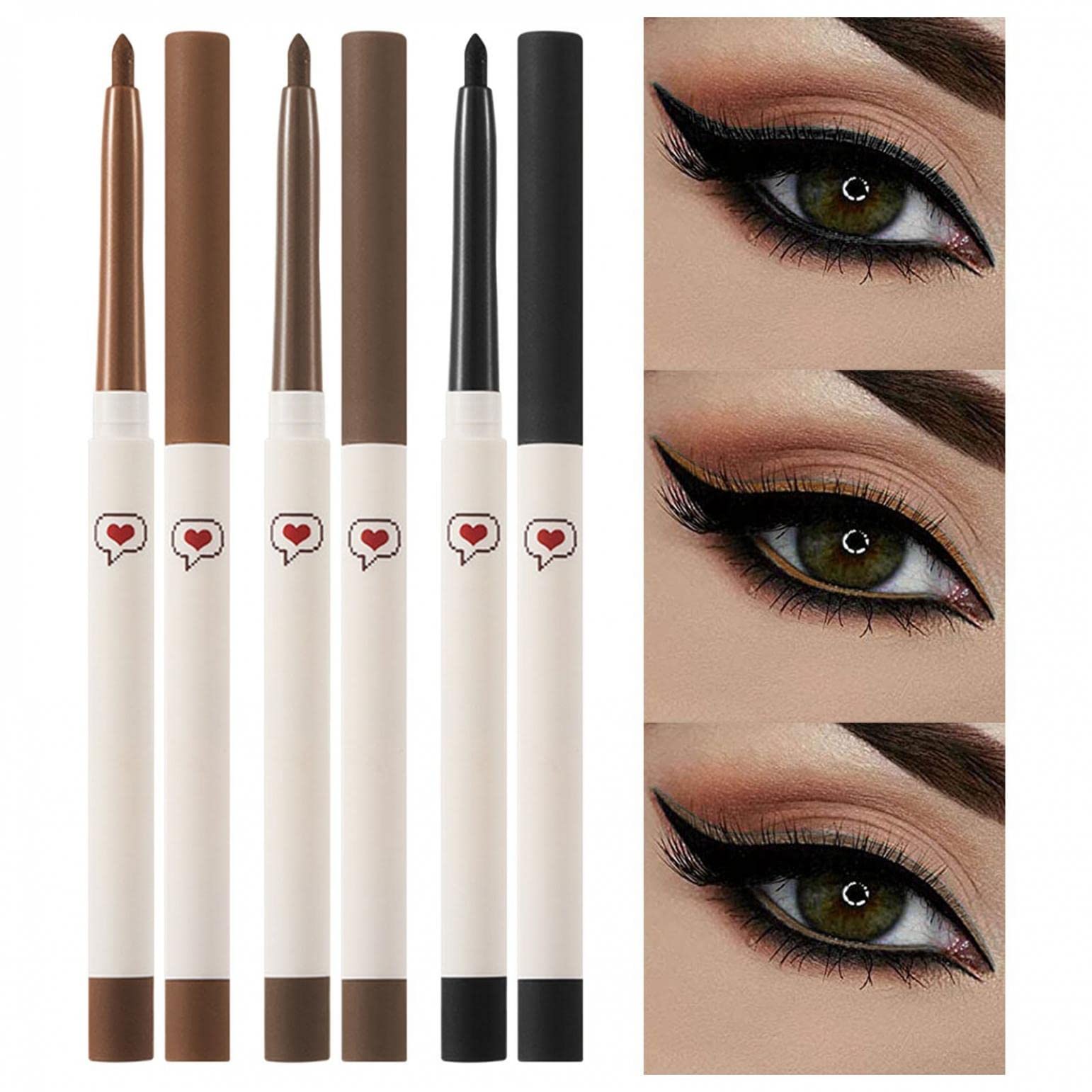 Matte Eyeliner Pencil - Waterproof & Long Lasting for Women | Perfect for Cat Eye Makeup