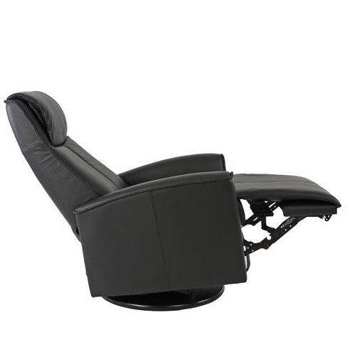 Fjords Urban Relax Power Recliner Chair - Modern Electric Reclining Sofa for Living Room, Home Theater & Office - Ergonomic Comfort with USB Charging & Cup Holders