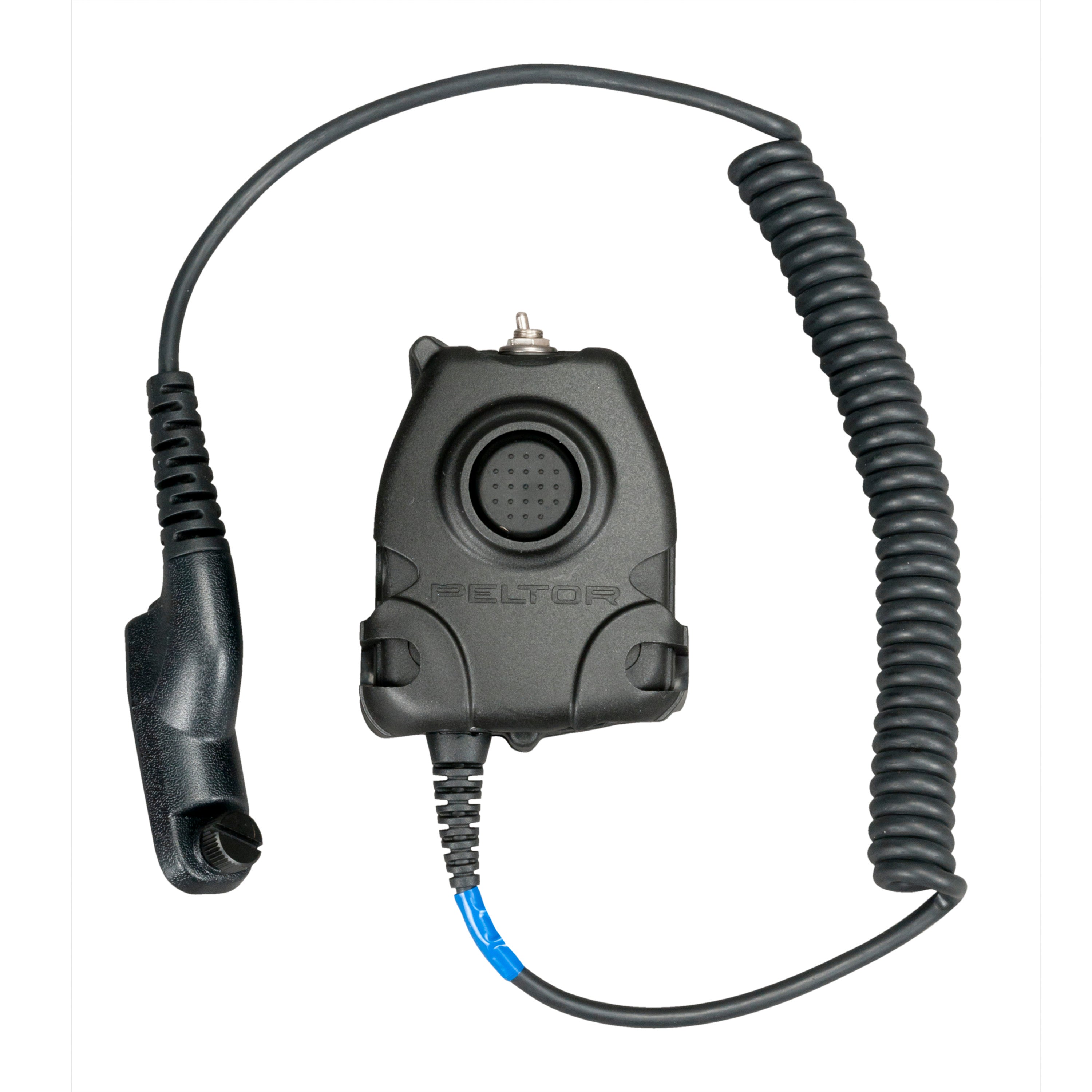 3M PELTOR Push To Talk (PTT) Adapters for Two-Way Radios - Compatible with Any Radio Model | Hands-Free Communication for Construction, Security & Outdoor Activities