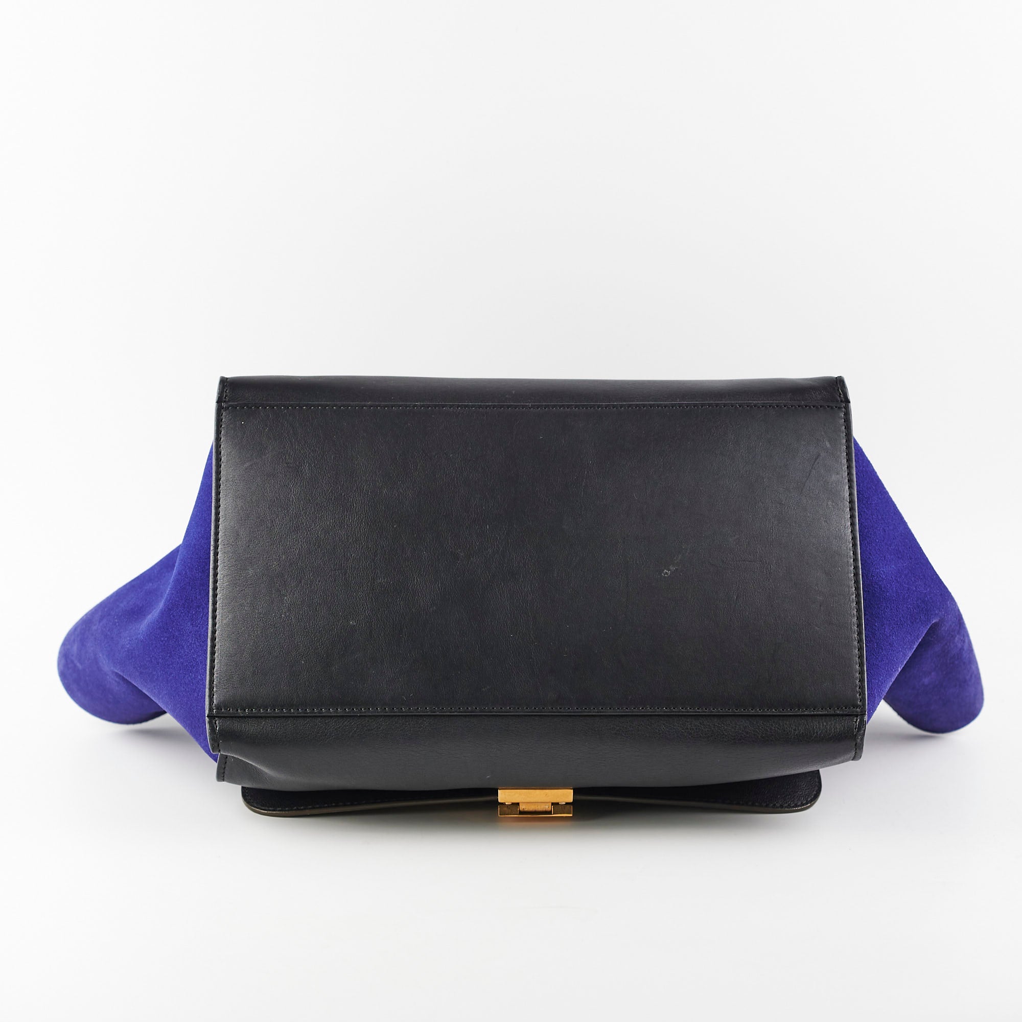 Celine Medium Trapeze Tricolor Leather Handbag - Luxury Crossbody Purse for Women | Perfect for Work, Travel & Evening Events
