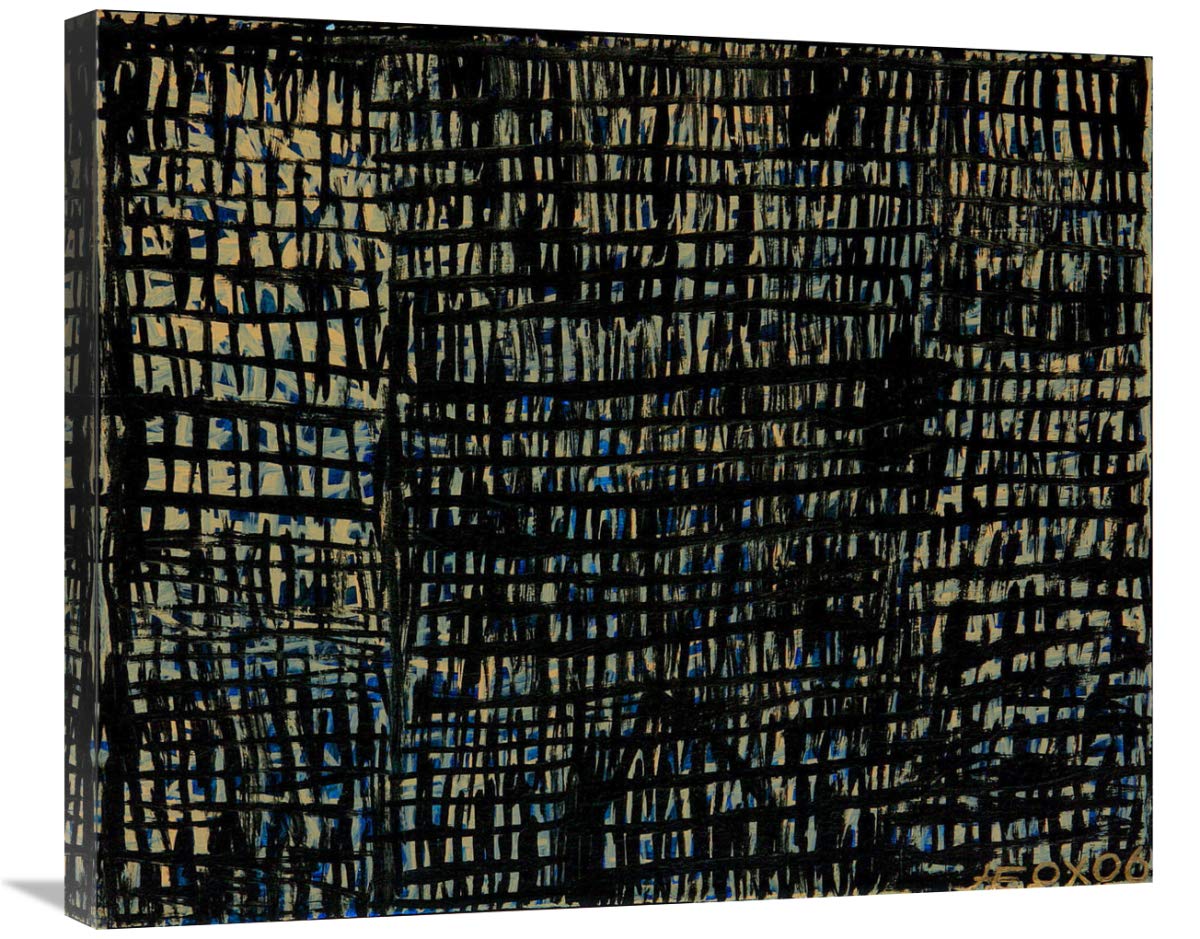 30 Inch Depth of Man Art Print by Ulrick Fox - Modern Wall Decor for Living Room, Bedroom & Office