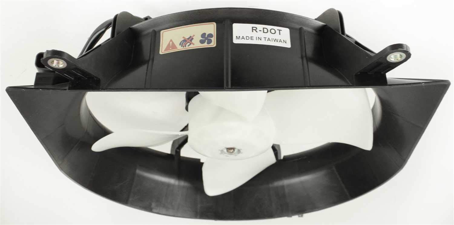 Go-Parts - Replacement Radiator Fan Assembly for Honda Civic 1999-2000 | Single Fan | Direct Fit | Durable Cooling System Part | Perfect for Engine Overheating Prevention & Summer Driving