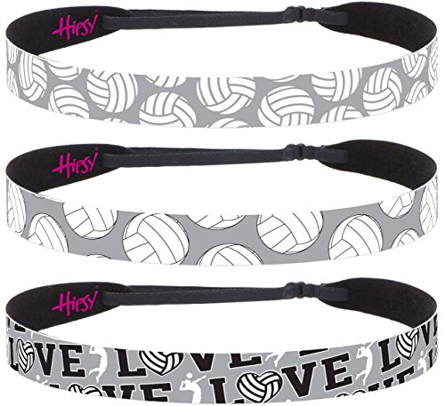 Volleyball Mixed Grey 3pk