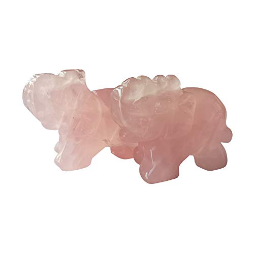 Pink-rose Quartz(2 Pcs)