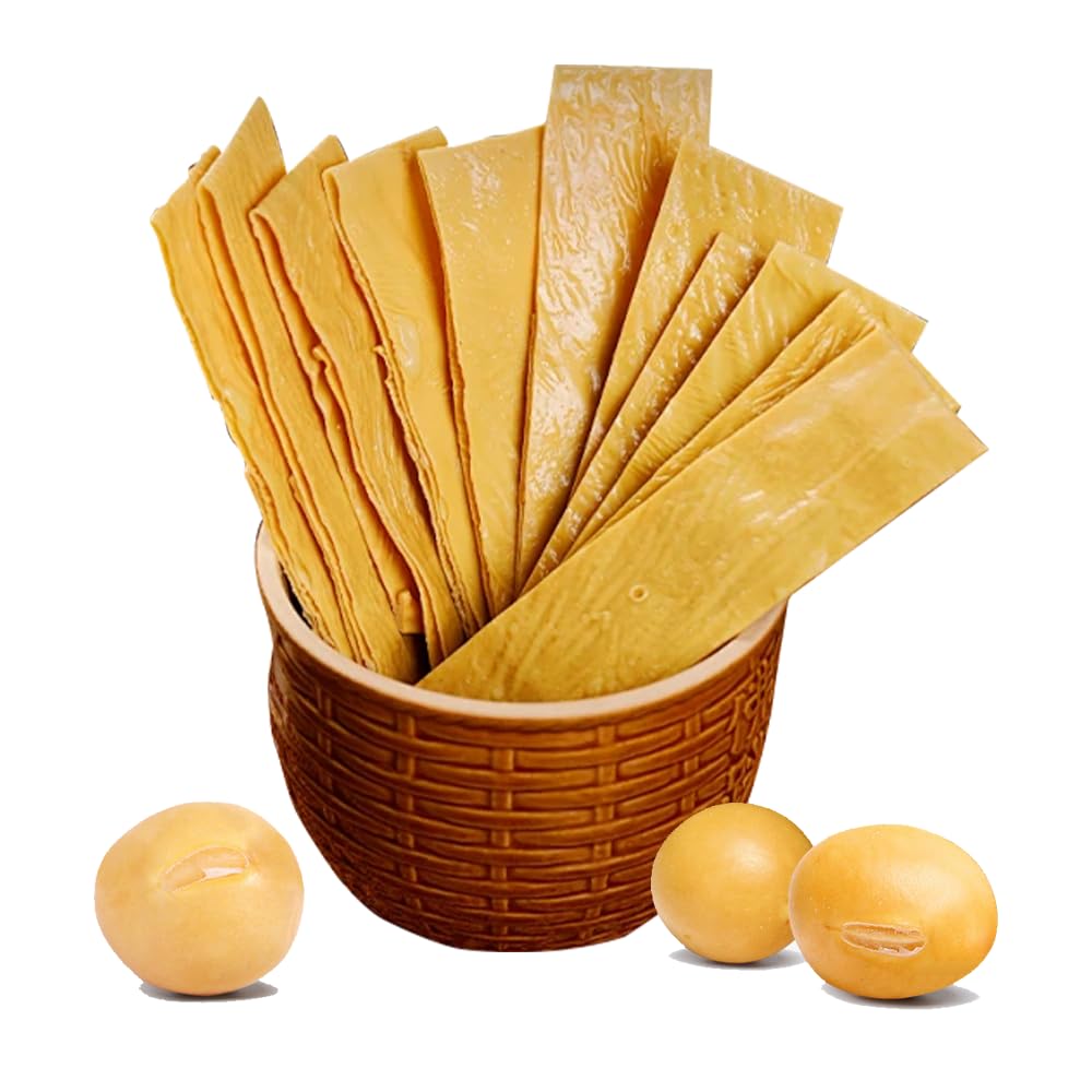 Dried Tofu Skin 120g - Vegetarian Soybean Sheets for Hot Pot & Salads