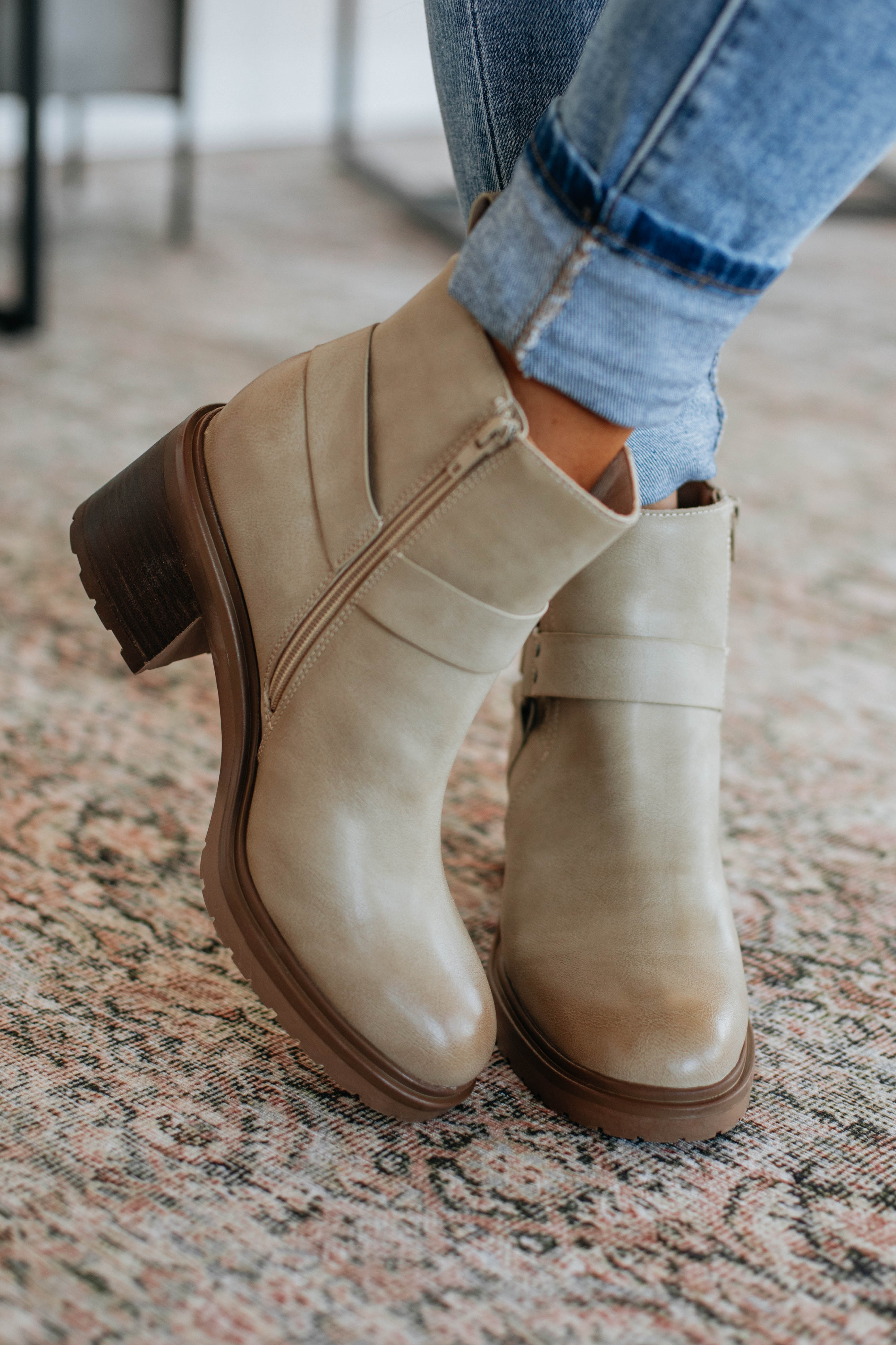 Not So Complicated Boots - Comfortable Women's Ankle Boots for Everyday Wear | Waterproof & Slip-Resistant | Perfect for Work, Walking & Casual Outfits