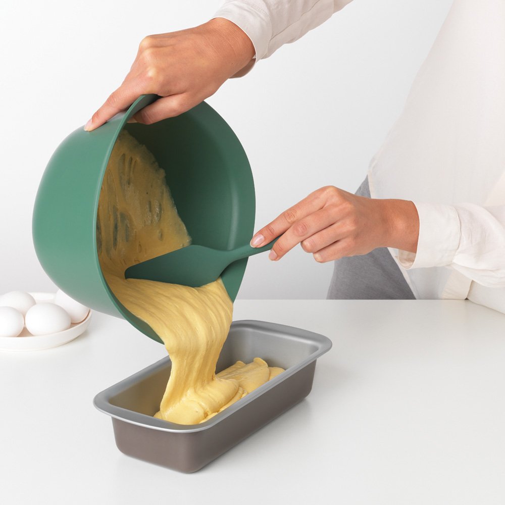 Premium Baking Spatula with Scraper - Heat-Resistant Silicone Kitchen Tool for Cake Decorating, Cookie Dough, Frosting - Perfect for Home Bakers & Professional Chefs