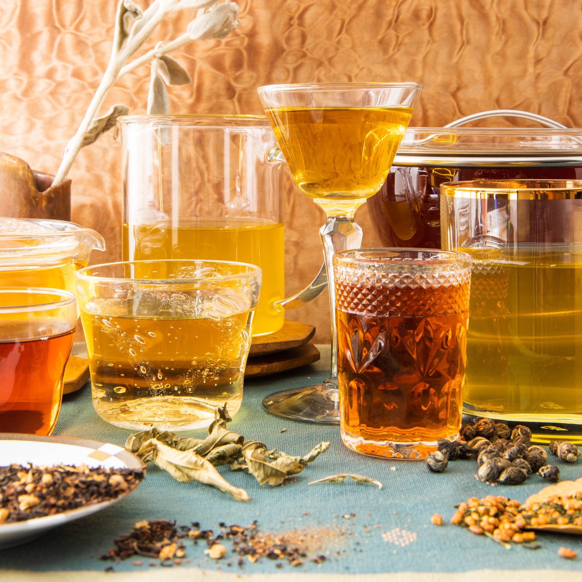 Premium Loose Leaf Tea Collection - Organic & Gourmet Tea Bags for Relaxation, Gifts & Daily Brewing - Perfect for Home, Office & Tea Parties