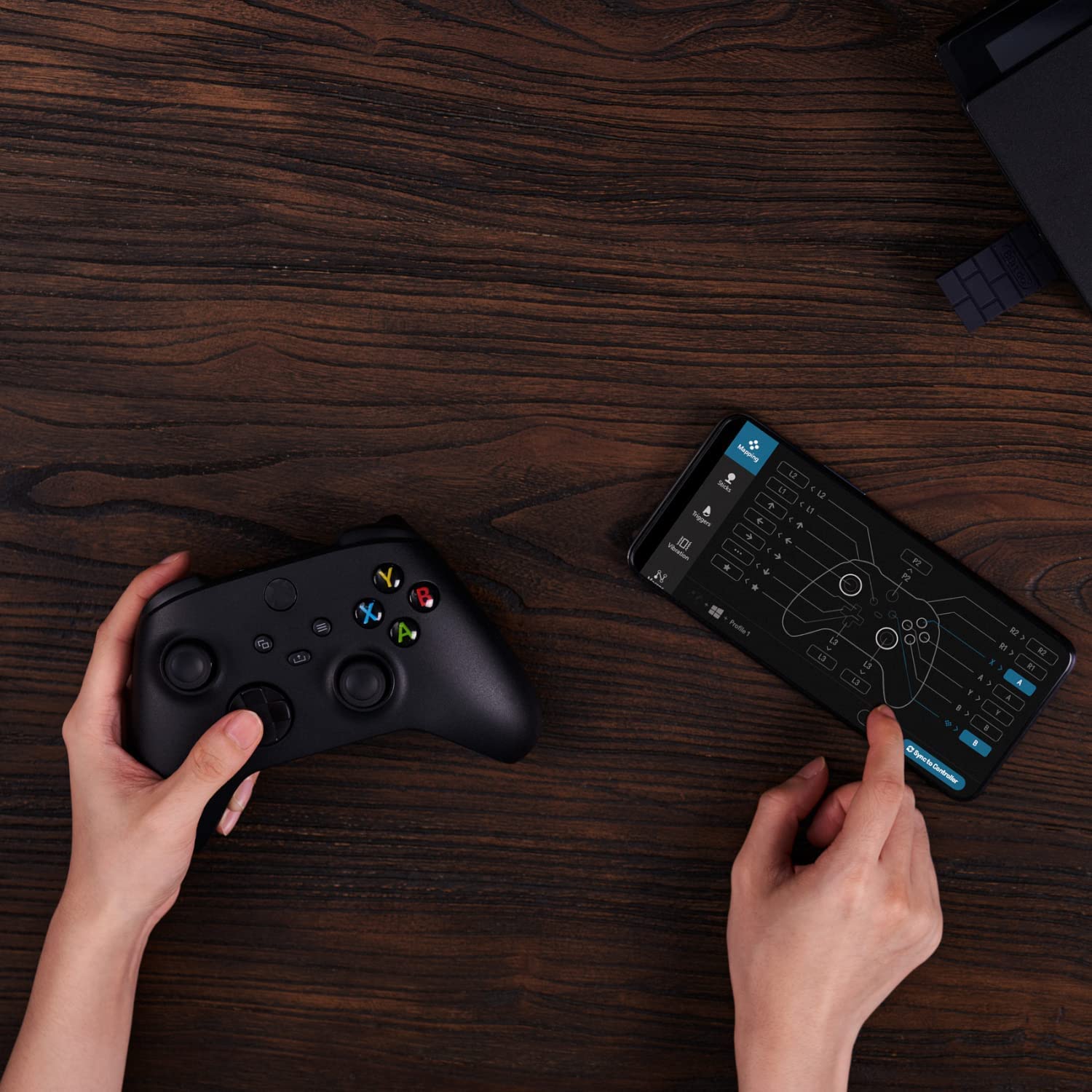 Mcbazel USB 2.0 Wireless 8-Bit Controller Adapter with OTG Accessory - Compatible with Nintendo Switch OLED/NS Switch, PS5, PS4, PC & Raspberry Pi - Perfect for Retro Gaming, Multi-Platform Play & Home Entertainment Systems