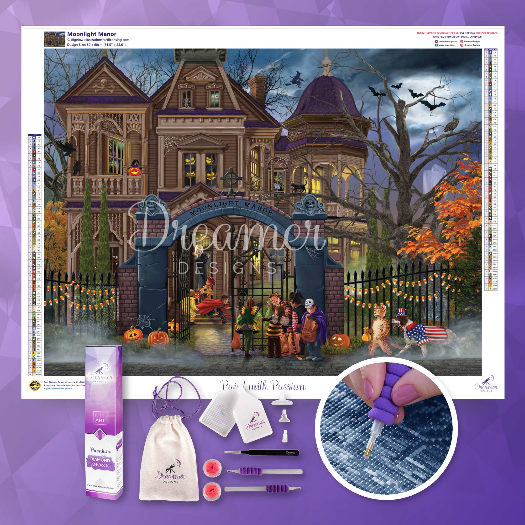 Moonlight Manor - Elegant Home Decor & Gifts for Housewarming, Wedding, Birthday | Perfect for Living Room, Bedroom, Office Decor