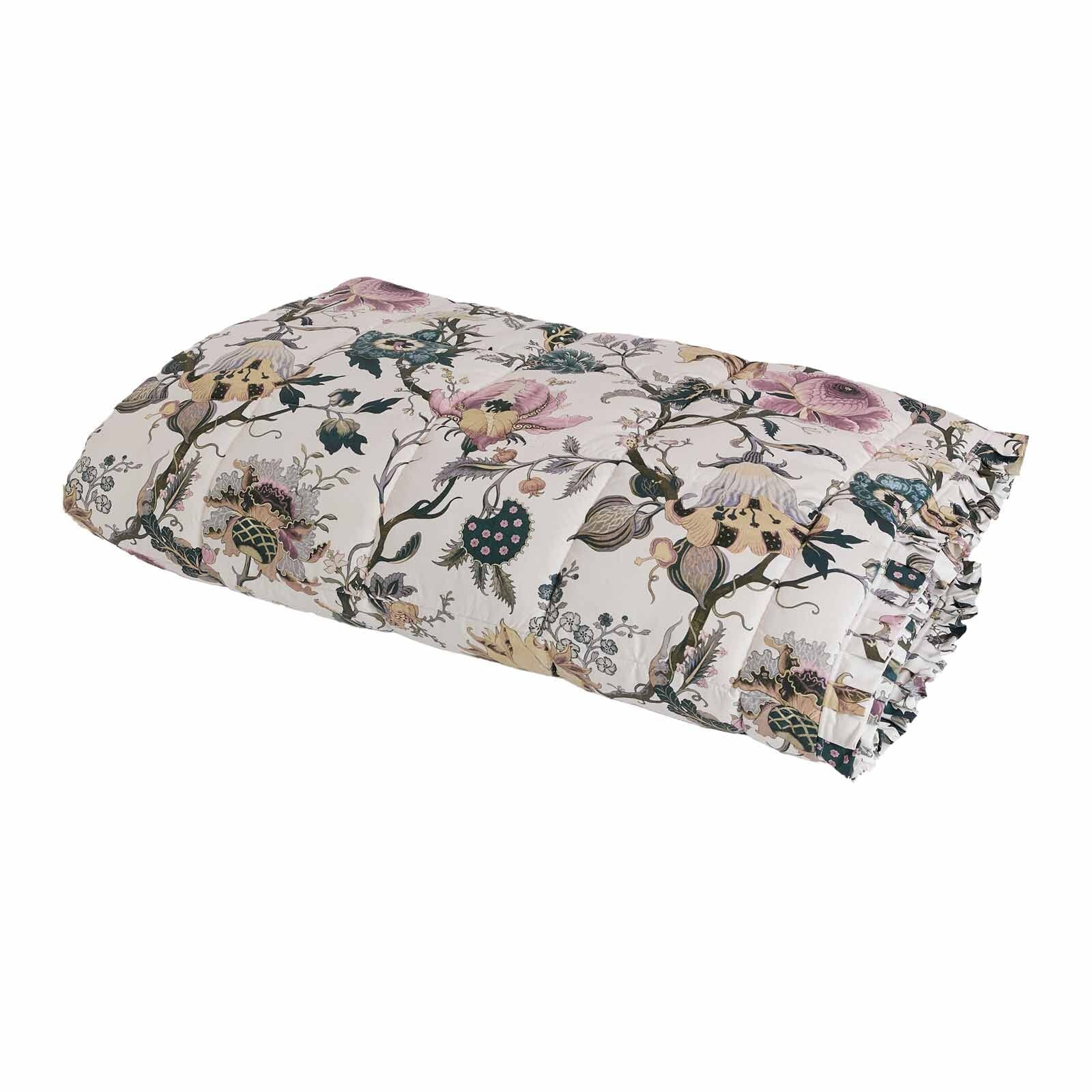 Premium ARTEMIS Cotton Sateen Quilt - Soft Luxury Bedding Set, Off White - Perfect for Master Bedroom, Guest Room & Cozy Home Decor