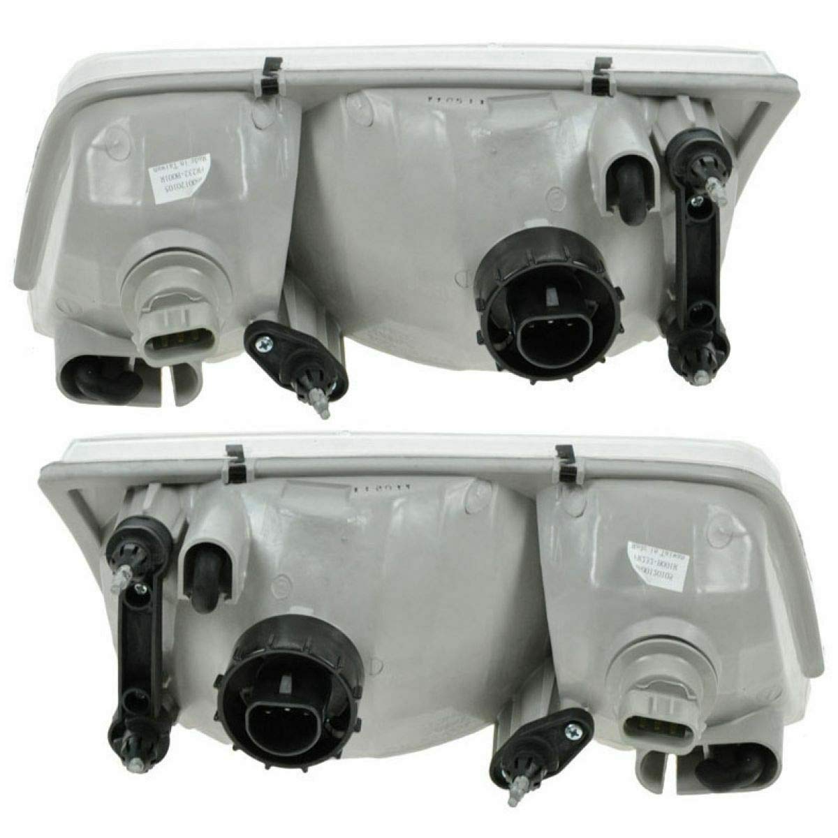 SarahQ 1A Headlights Pair for Sedan - OE# YW7Z13008AA - Perfect for Night Driving