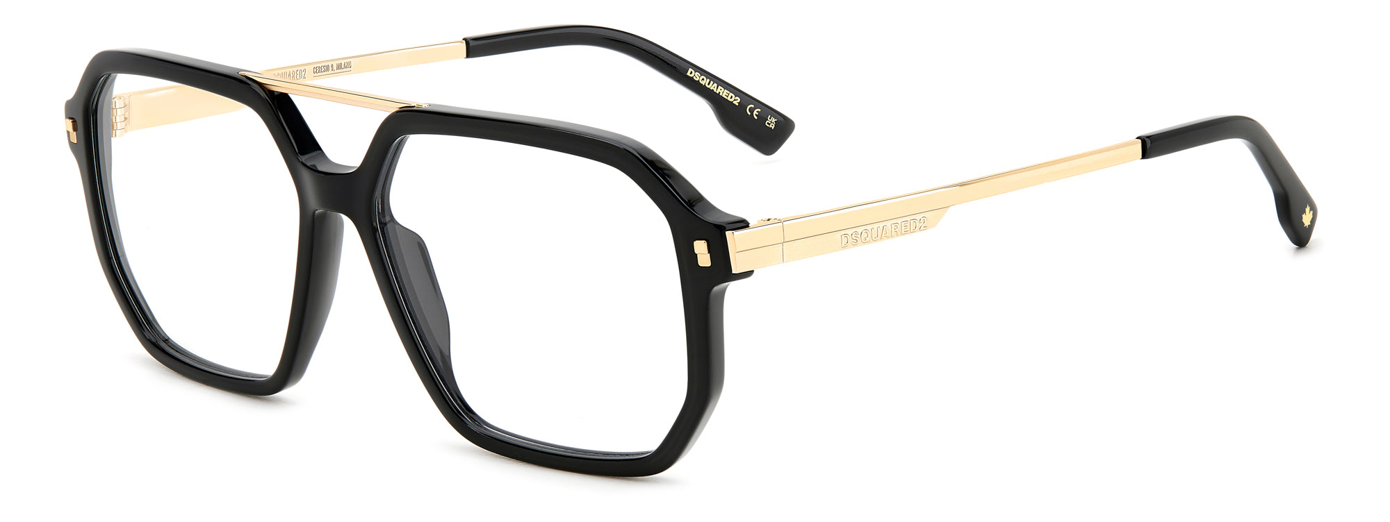 DSQUARED2 D2 0123 Sunglasses - Polarized Aviator Style for Men & Women - Perfect for Driving, Outdoor Sports & Fashion Accessories
