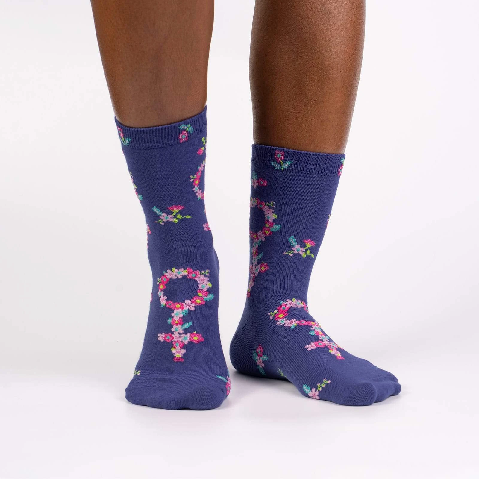 Empowering Women's Crew Socks by Sock It To Me - Fun & Comfortable Femme Powerment Socks for Work, Gym & Everyday Wear