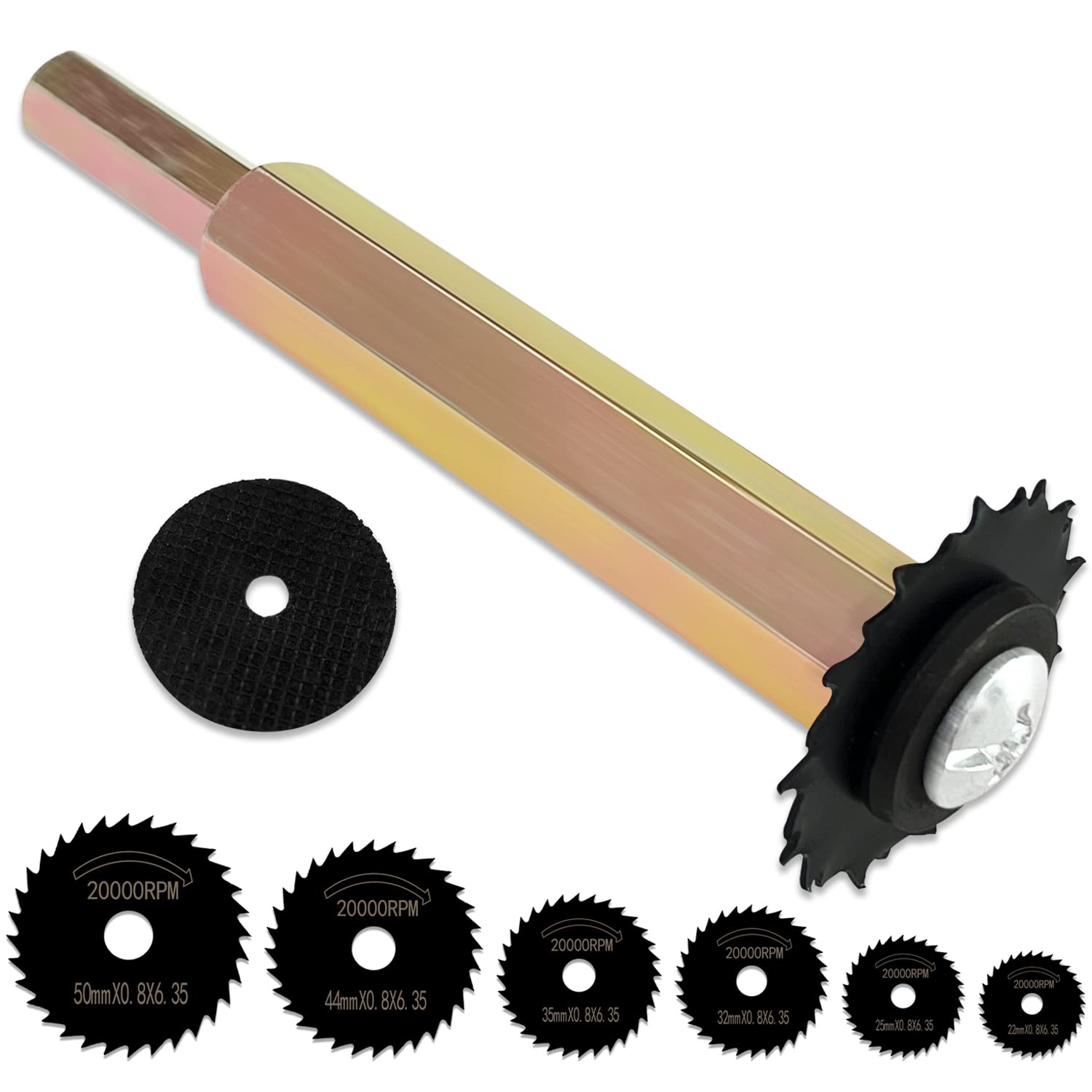 Sutekus Inside Pipe Cutter with 6 Replacement Blades - Internal Plumbing Tool with Grinding Wheel for PVC & Plastic Pipes - Perfect for DIY Home Repairs, Plumbing Projects & Pipe Cutting Tasks