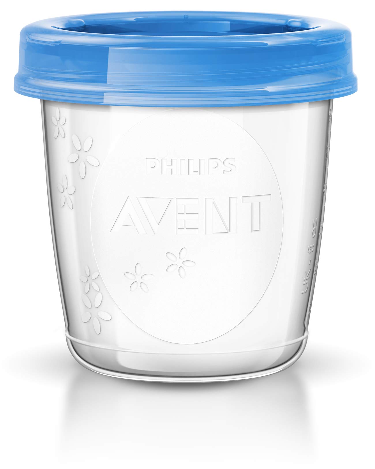 Philips AVENT Breast Milk Storage Cups and Lids - 10 Pack of 6oz BPA-Free Baby Bottles for Breastfeeding Moms | Perfect for Pumping, Storing, and Feeding on the Go