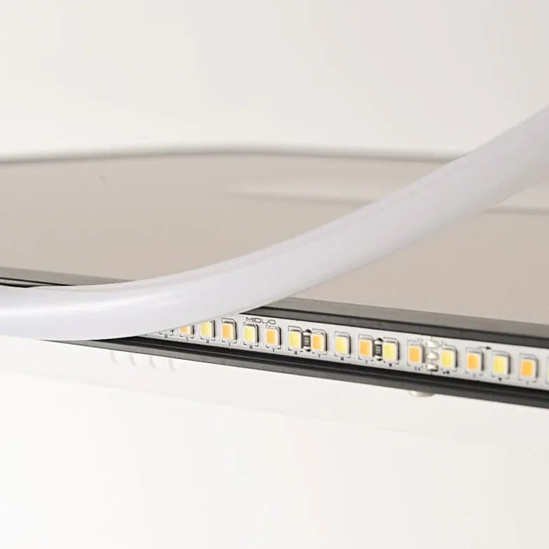 Modern White Ceiling Fan with LED Light - Energy Efficient, Quiet, Remote Control - Perfect for Bedroom, Living Room & Office