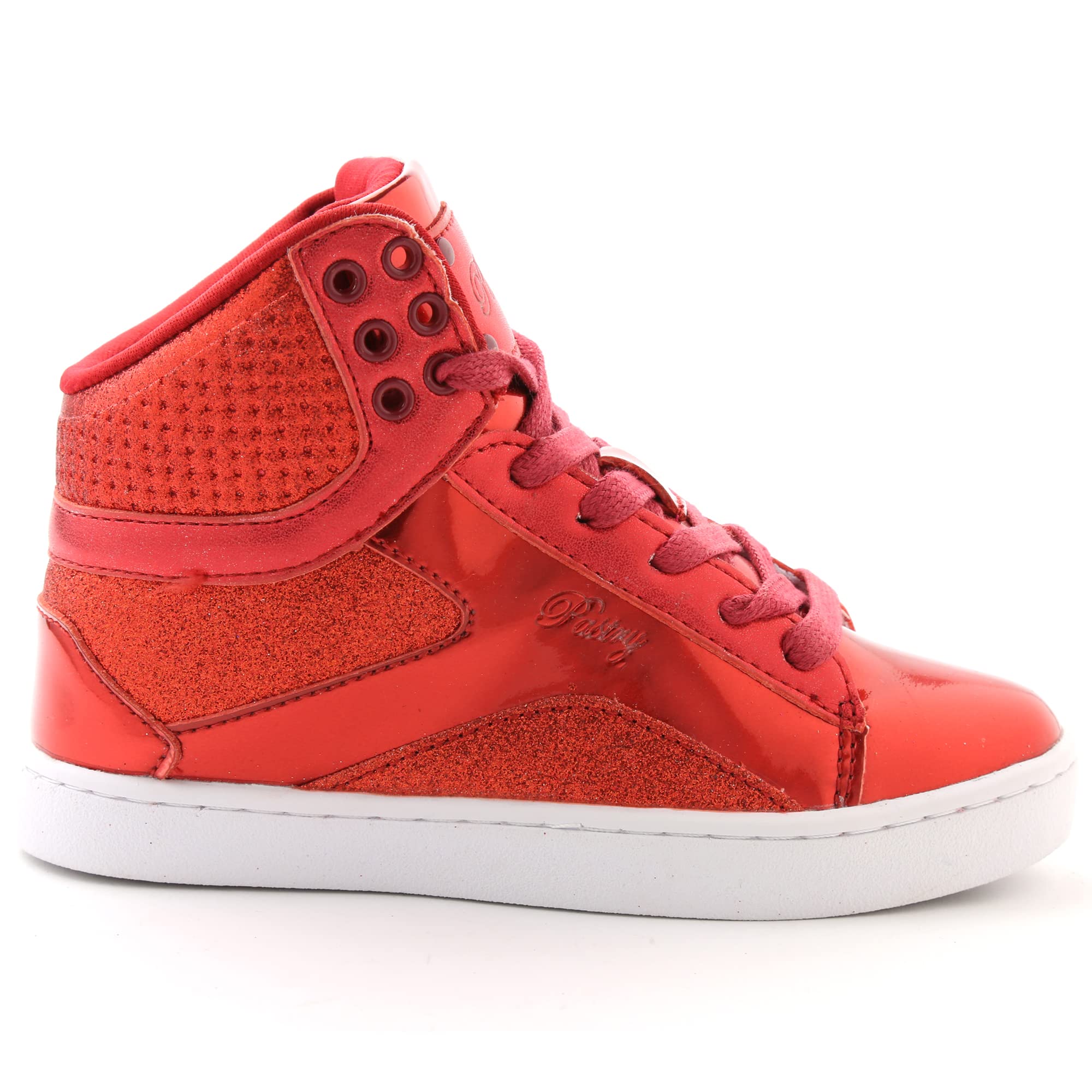 Glitter High-Top Sneakers for Kids - Pastry Pop Tart Dance Shoes | Non-Slip, Comfortable & Stylish for Dance Classes, Parties & Everyday Wear