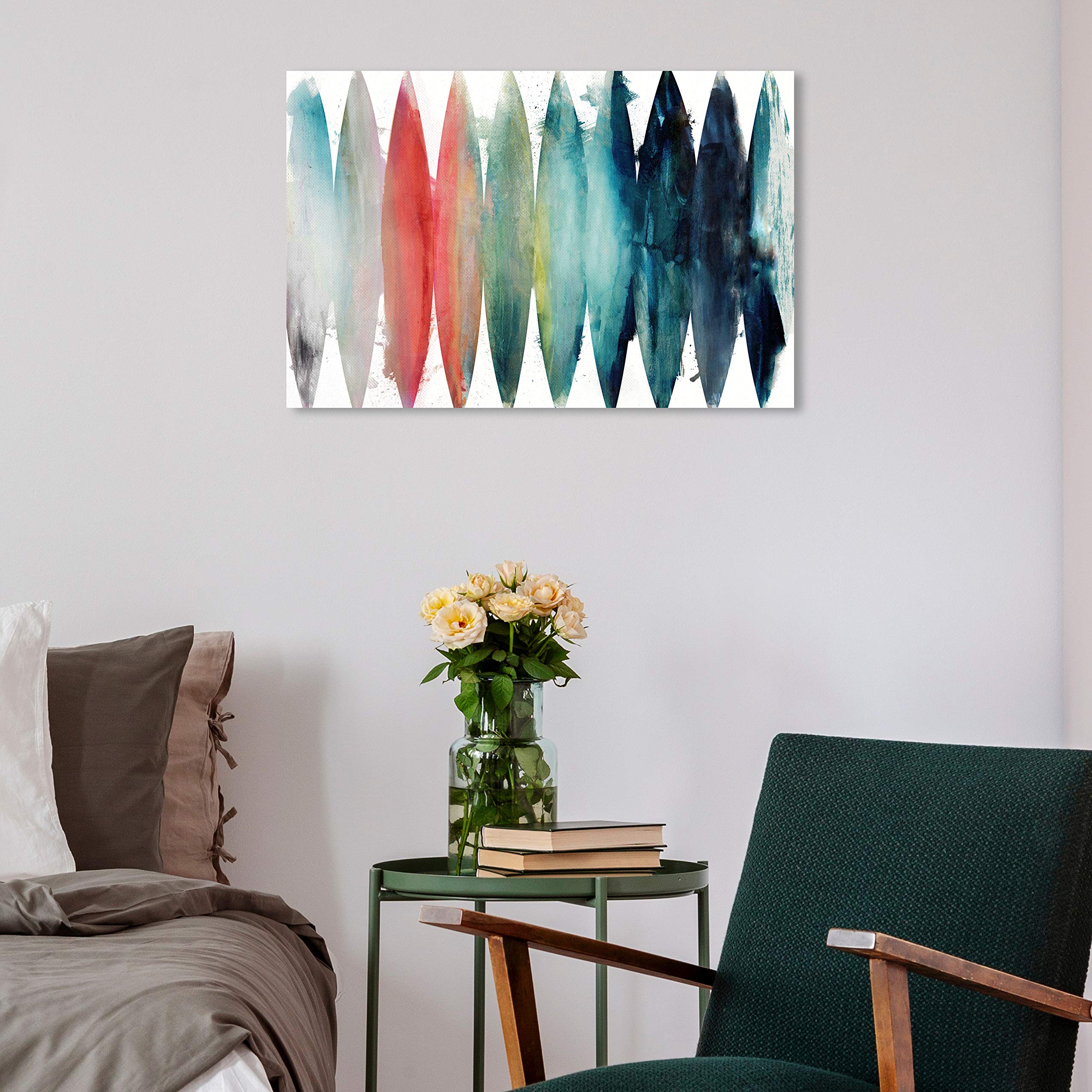 Abstract Wall Art Canvas Print 'Paradise Found' by Oliver Gal - 24