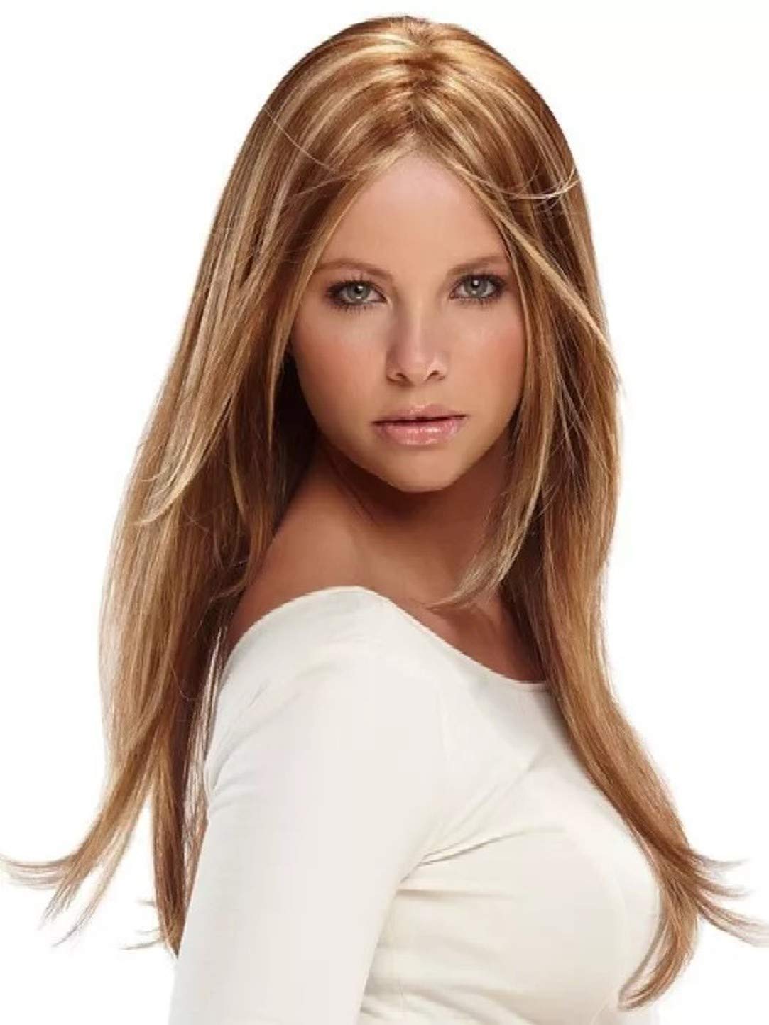 Natural Looking Human Hair Wig with Air Flow Technology - Includes Free Comb for Easy Styling | Perfect for Daily Wear, Cosplay & Special Occasions