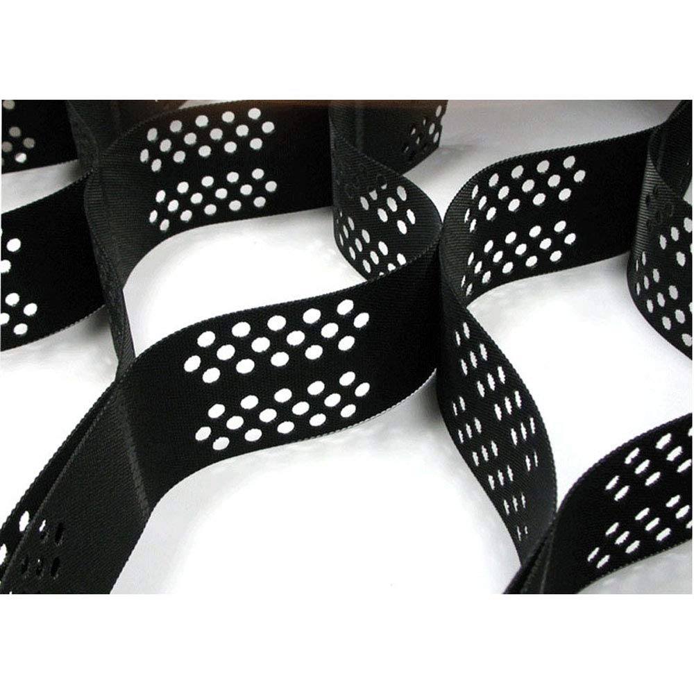 INTBUYING 8x26ft HDPE Geocell Ground Grid - 4'' Flexible Honeycomb Pavers for Driveway, Landscaping, Parking Lots & River Slope Stabilization - Durable Polypropylene Geomesh for Erosion Control & Soil Reinforcement (Black)