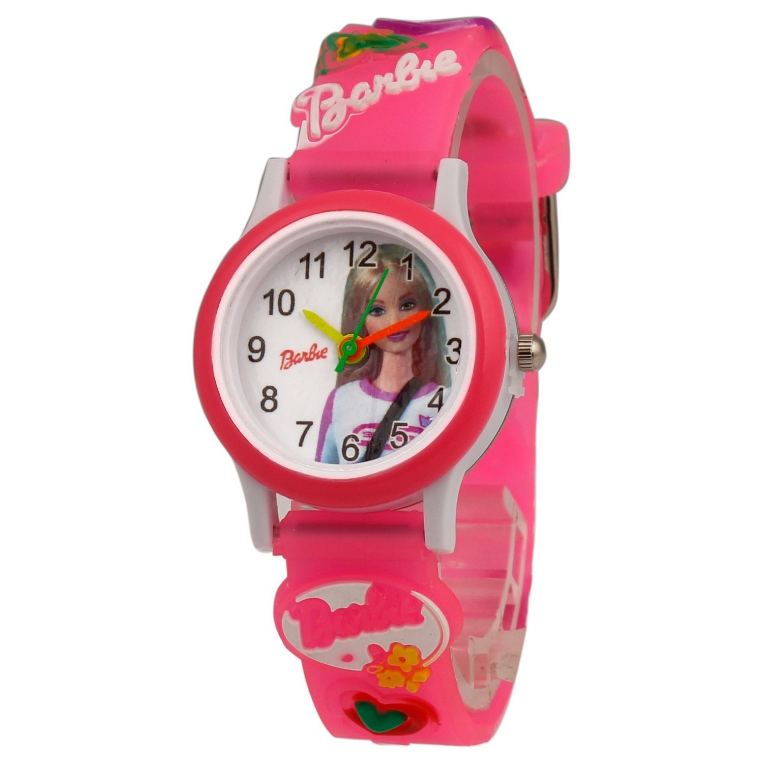 SS Traders Analog Dial Watch for Girls - Stylish 2021 Kids Watch with Round Face | Perfect Return Gift, Birthday Present & Fashion Accessory for Kids | Ideal for School, Parties & Everyday Wear