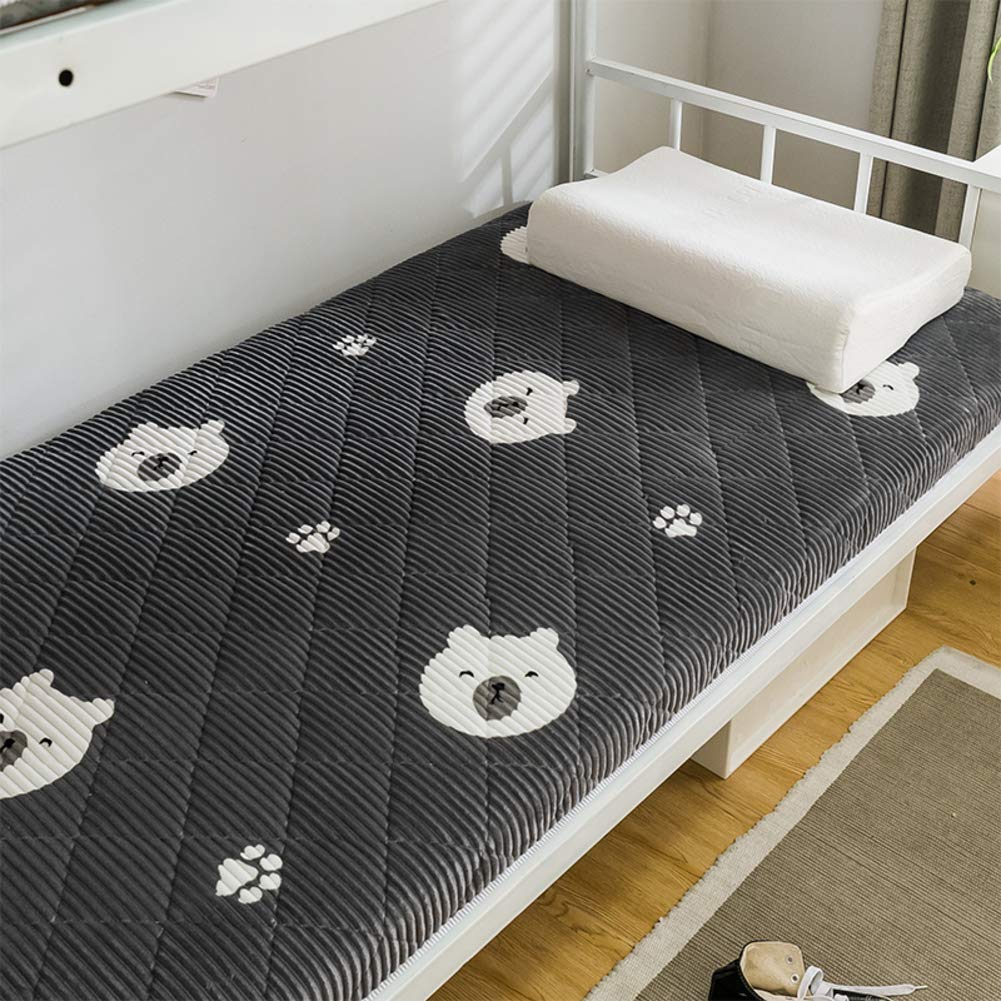 NADAENMF Japanese Floor Futon Mattress - Anti-Slip Foldable Floor Mat for Living Room, Bedroom & Dorm | Multi-Purpose Tatami Style Sleeping Pad for Adults & Guests | Perfect for Small Spaces, Camping & Temporary Bedding