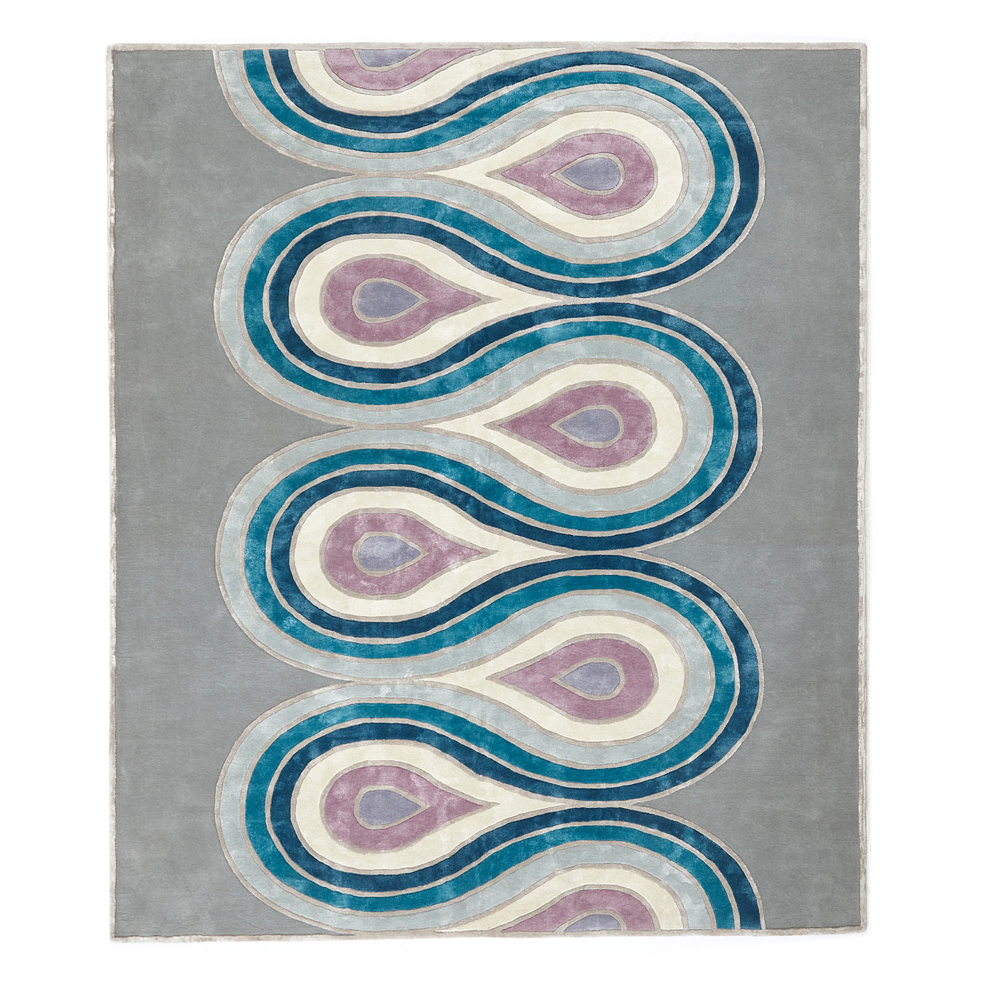 Milano Hand Tufted Rug - Soft Modern Wool Area Carpet for Living Room, Bedroom & Office Decor - Home & Office Floor Covering