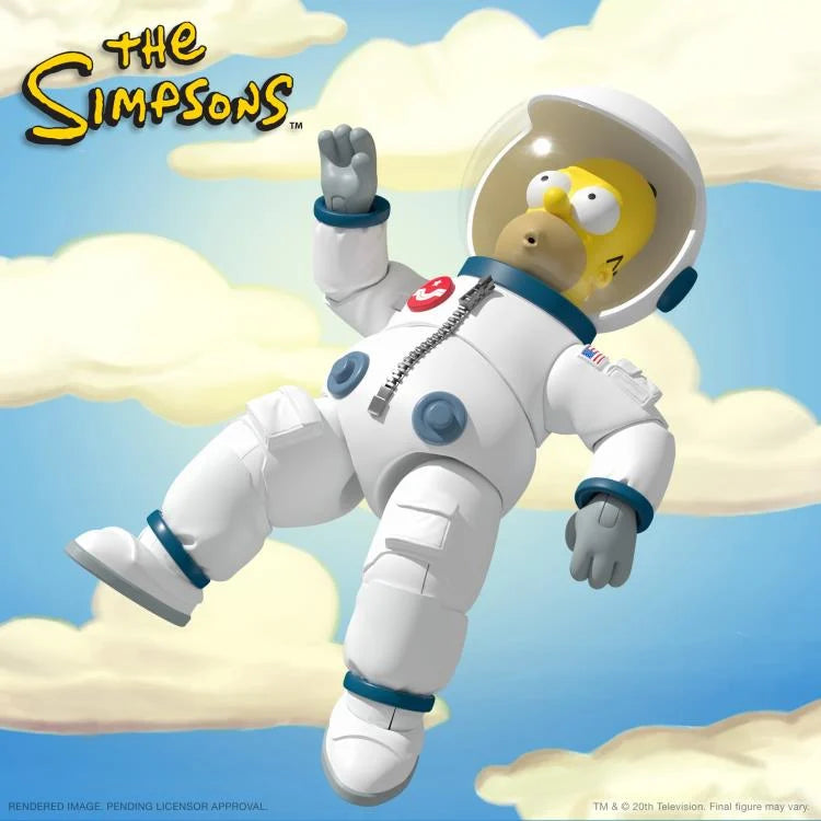 The Simpsons ULTIMATES! Deep Space Homer Action Figure - Collectible Toy for Fans, Perfect for Display & Gifts - Space-Themed Home Decor & Office Collectibles