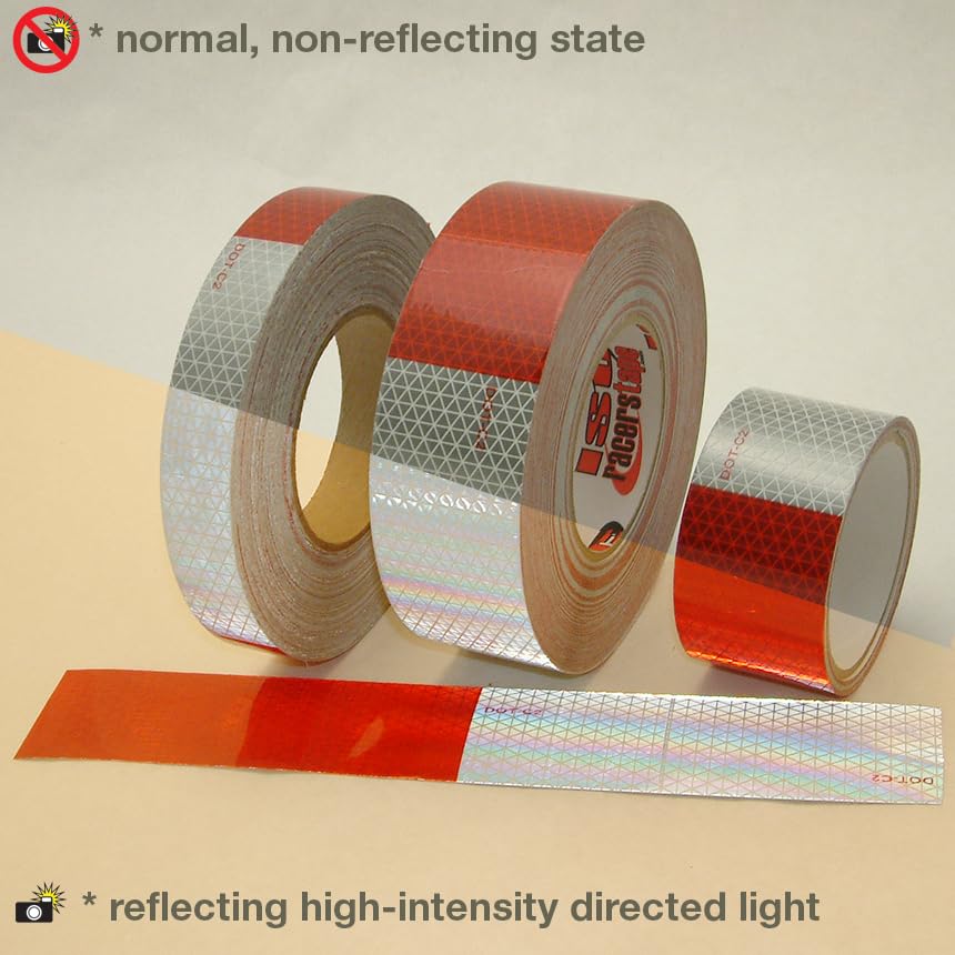 Oralite (Reflexite) V92/4150 V92 Daybright Microprismatic High-Visibility Reflective Tape - 4