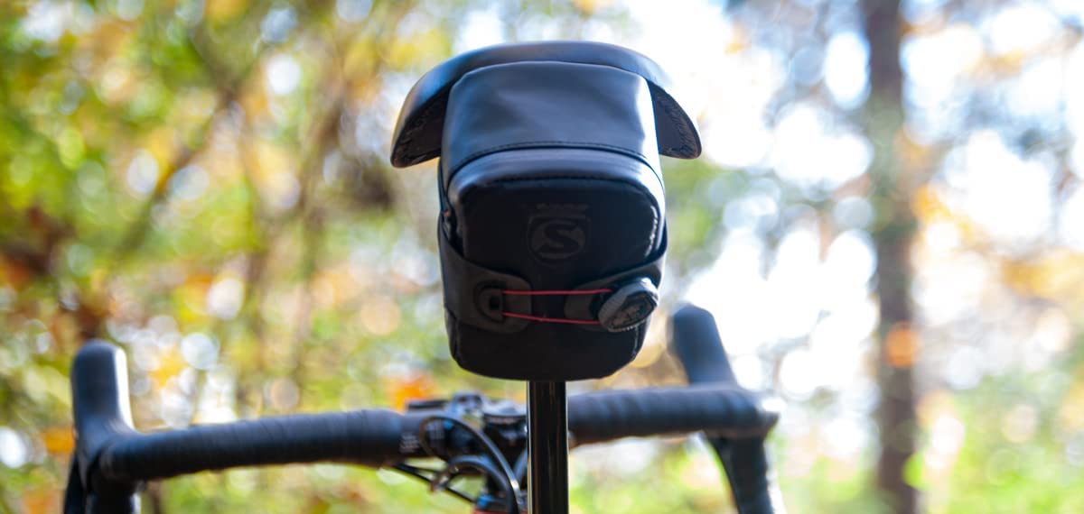 SILCA MATTONE Bike Saddle Bag with BOA Closure System - Waterproof YKK Zipper Storage - Compact Under Seat Pouch for Road Bikes | Perfect for Cycling, Commuting & Outdoor Adventures