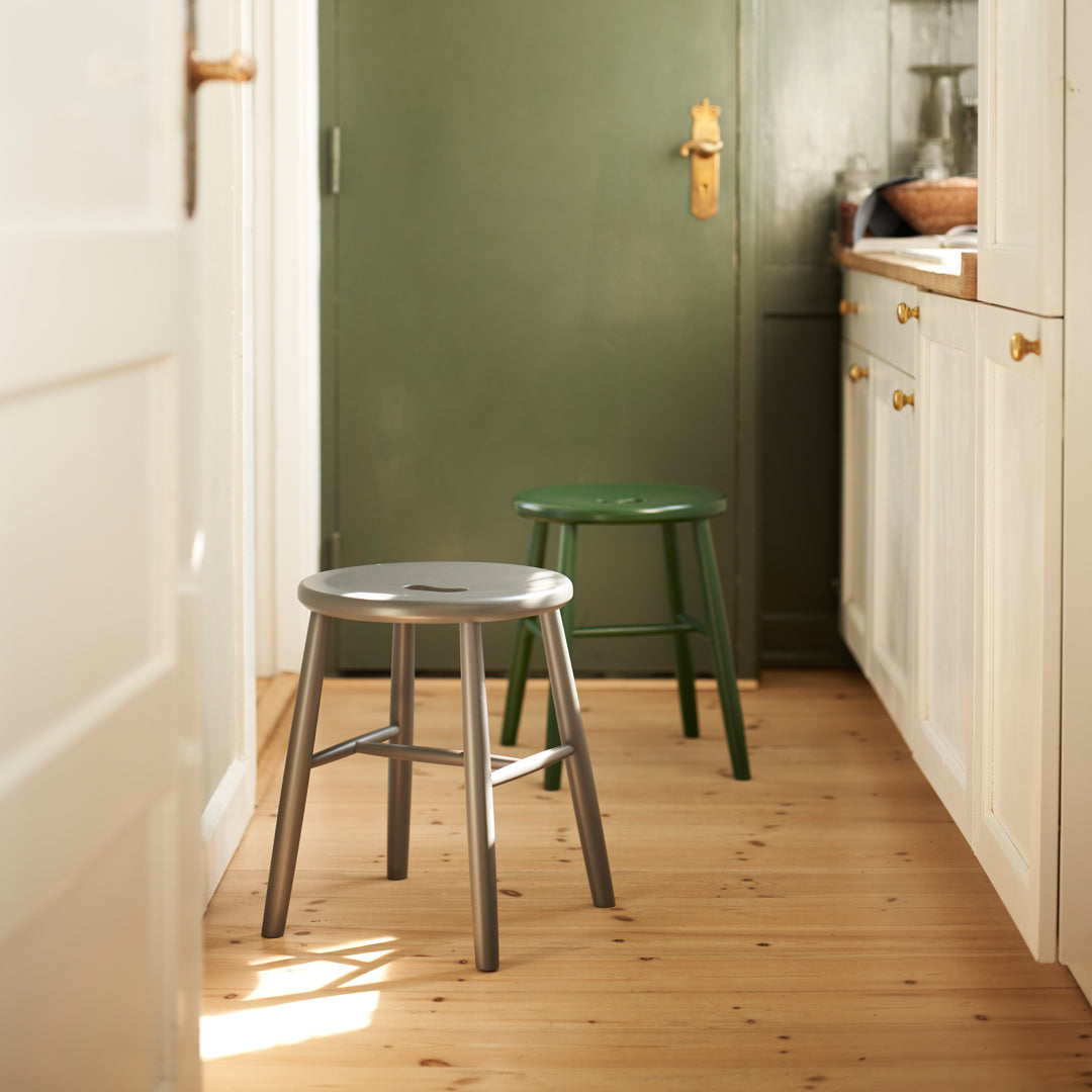 Borge Mogensen J27 Stool by FDB Mobler - Mid-Century Modern Wooden Stool for Dining, Kitchen, or Bar Use