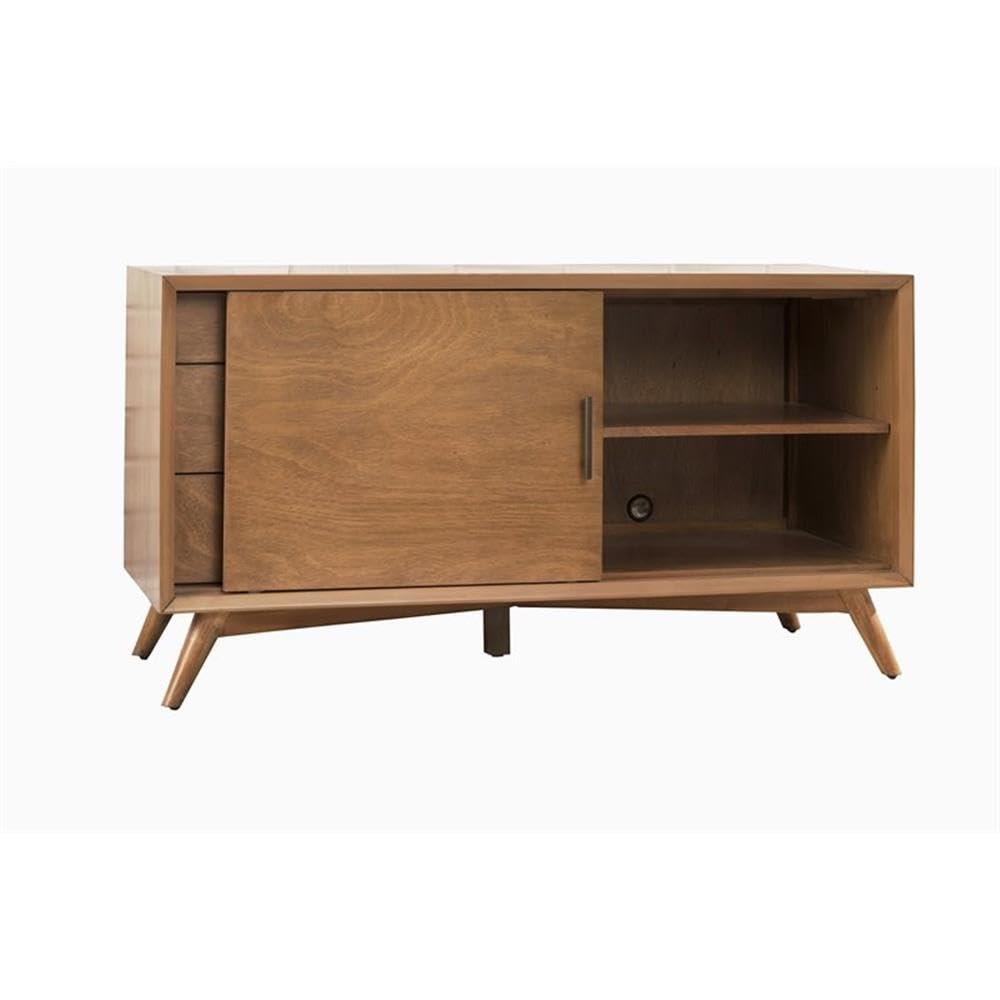 Modern 4-Piece Bedroom Set: King Panel Bed, TV Console & 2 Nightstands - Home Square Furniture for Stylish Living Rooms & Master Suites