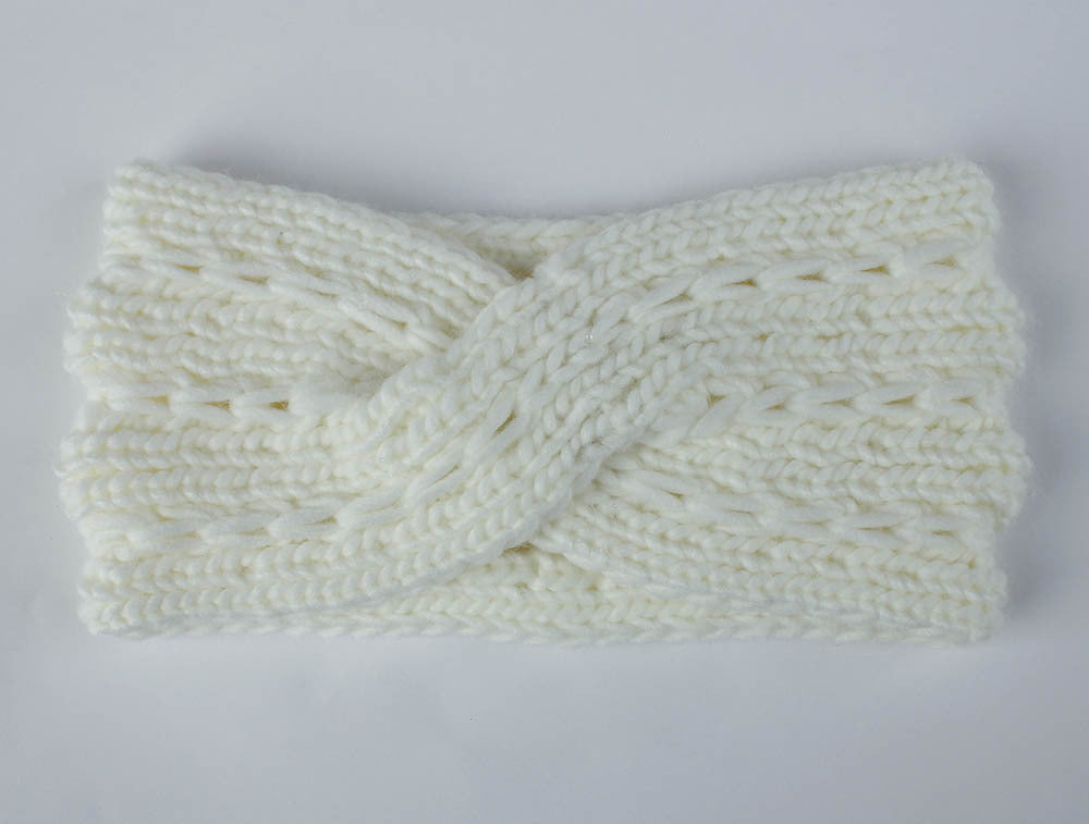 Warm Acrylic Thick Wool Knitted Headband for Women - Winter Fashion Hair Accessories - Perfect for Outdoor Activities & Cold Weather